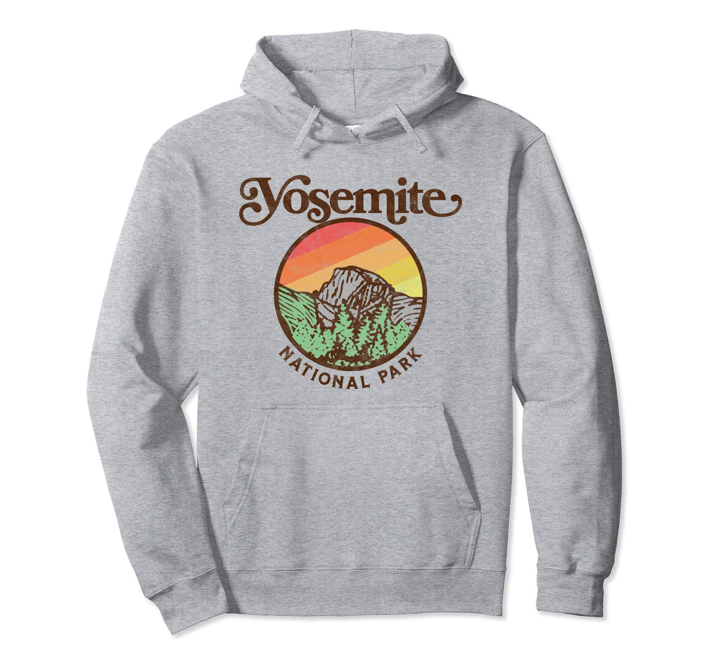 Yosemite National Park 80S Hoodie - Streetwear Style Men Women - T-Shirt, Sweatshirt, Hoodie