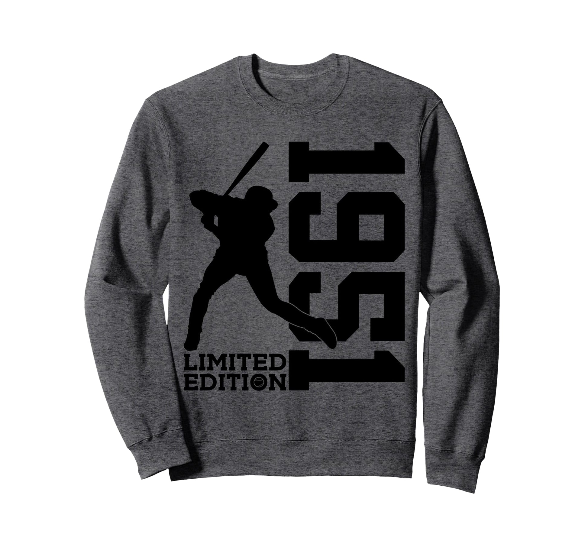 74Th Birthday Baseball 1951 Sweatshirt - Minimalist Print Unisex - T-Shirt, Sweatshirt, Hoodie