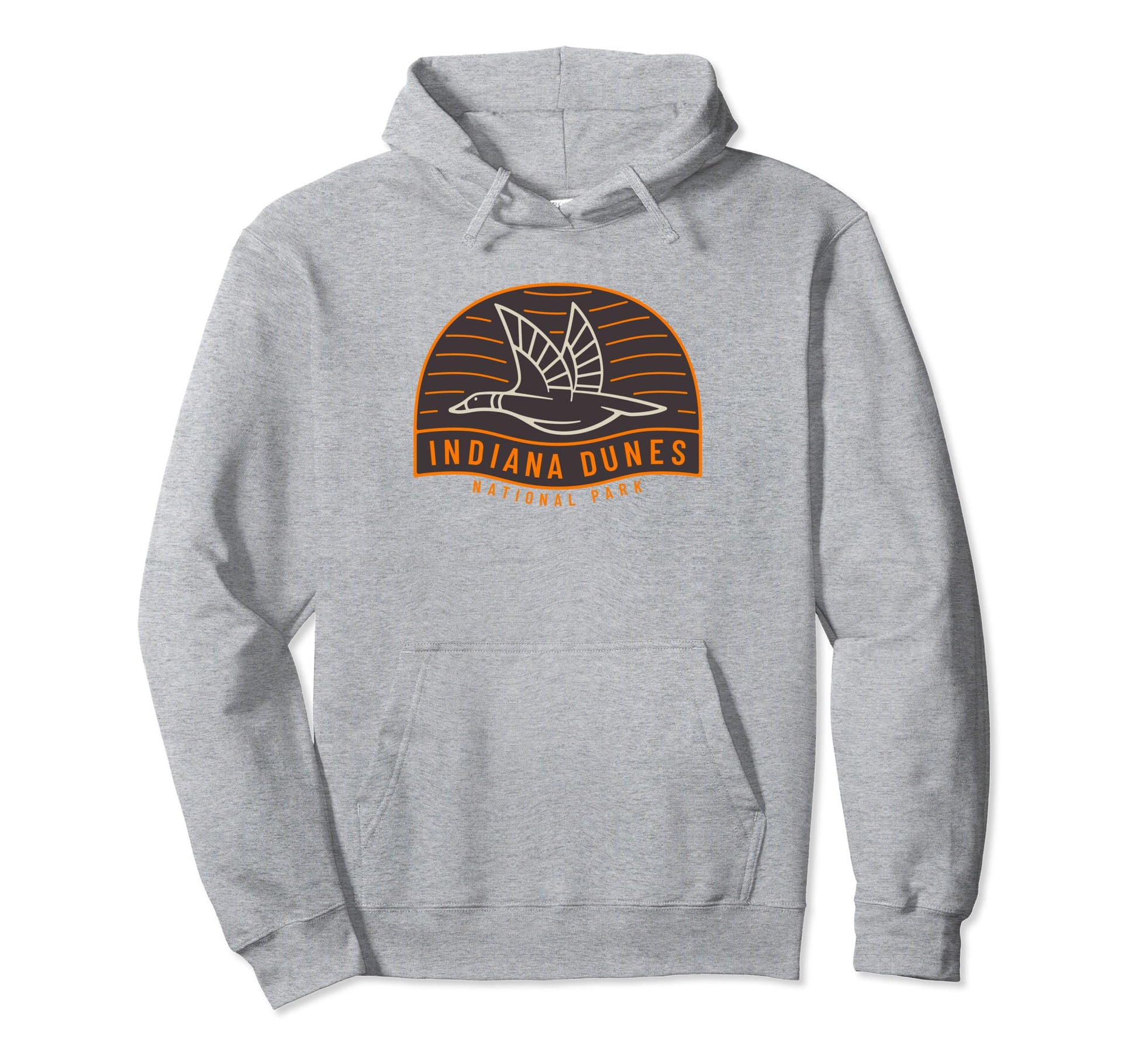 Indiana Dunes National Park Souvenir Hoodie - Custom Art Print for Adults - T-Shirt, Sweatshirt, Hoodie