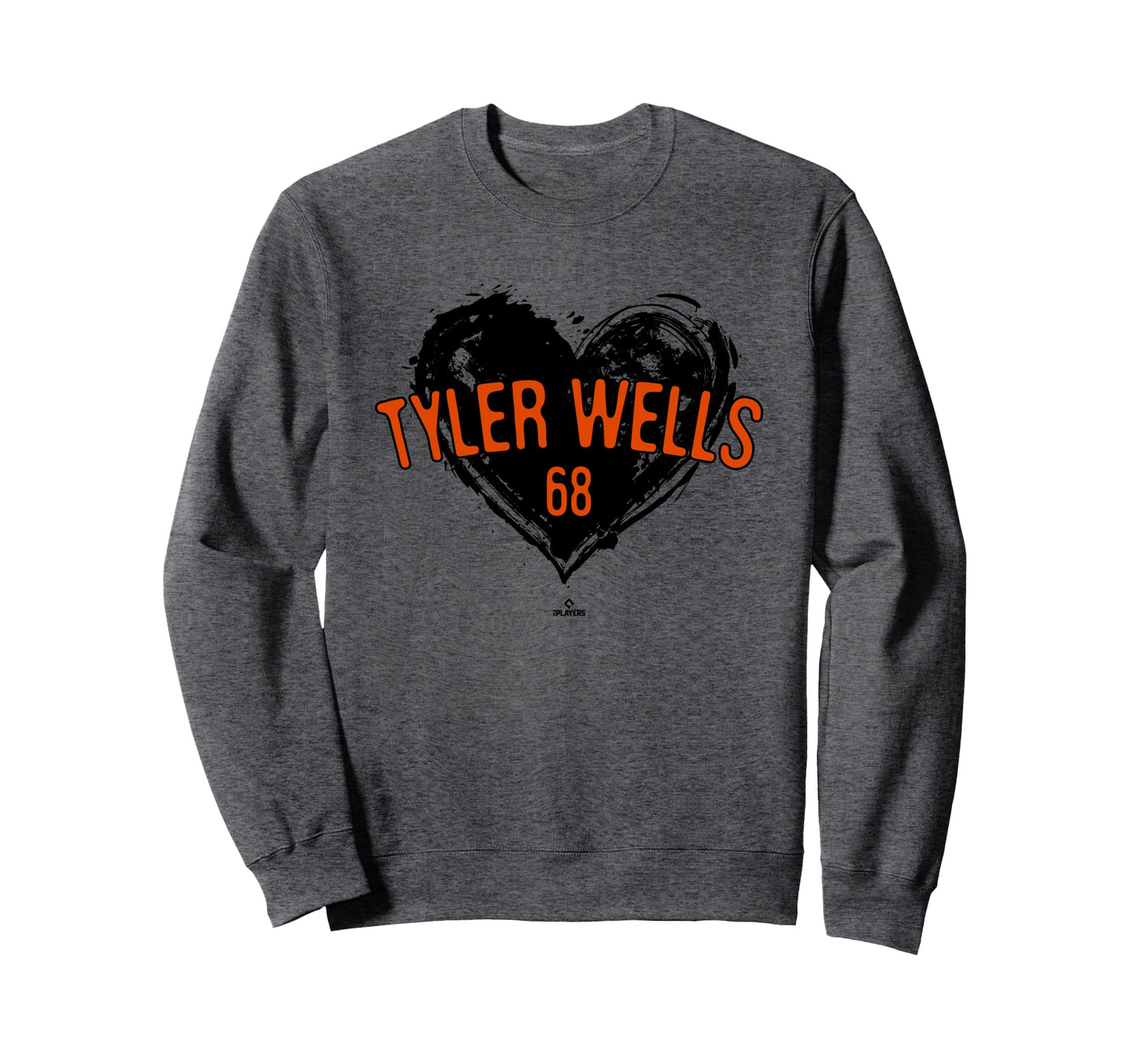 Distressed Heart Tyler Wells Sweatshirt - Aesthetic Graphic for Adults - T-Shirt, Sweatshirt, Hoodie