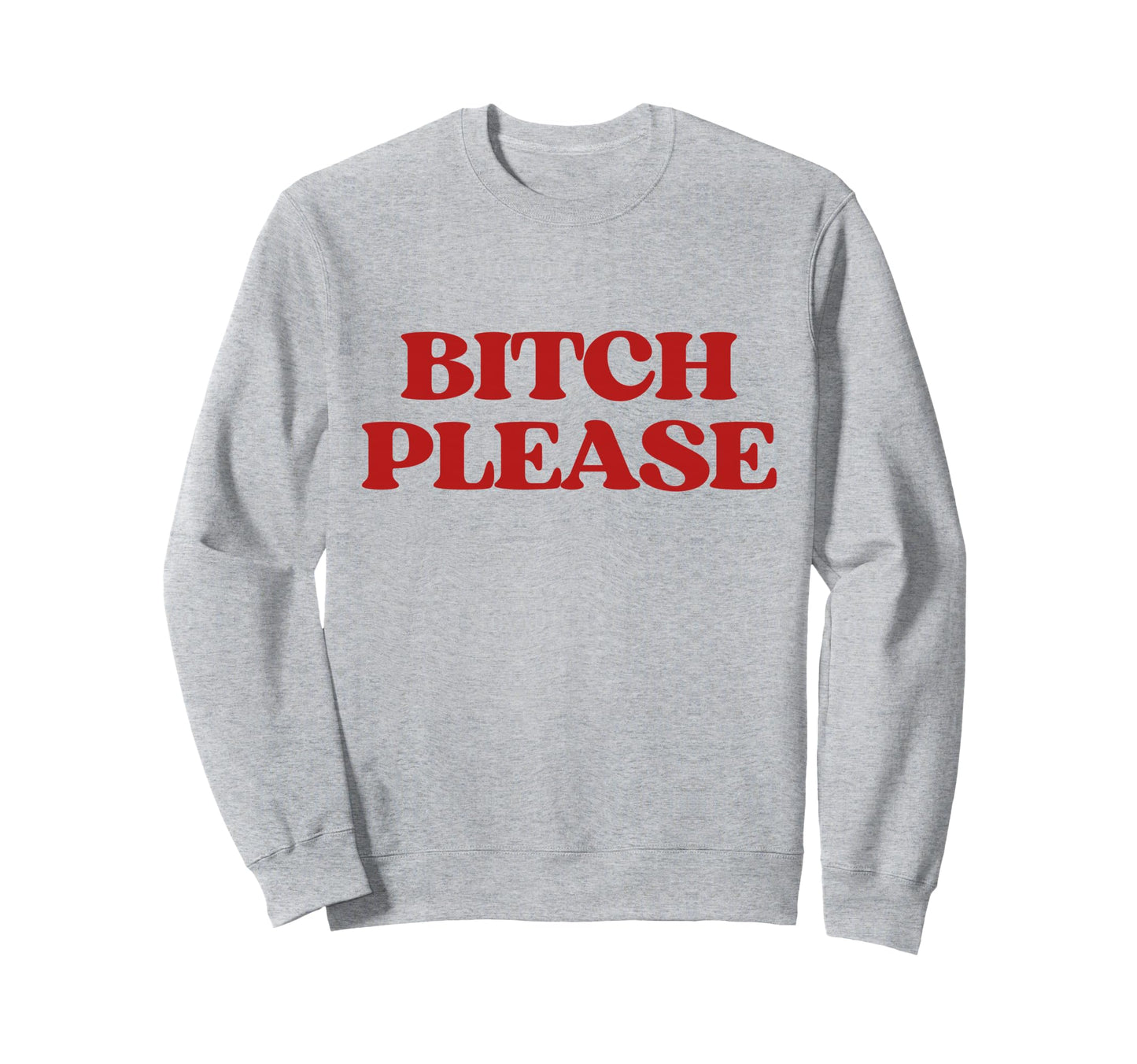 Bitch Please Y2K Aesthetic Sweatshirt - Fun Novelty Design for Adults - T-Shirt, Sweatshirt, Hoodie
