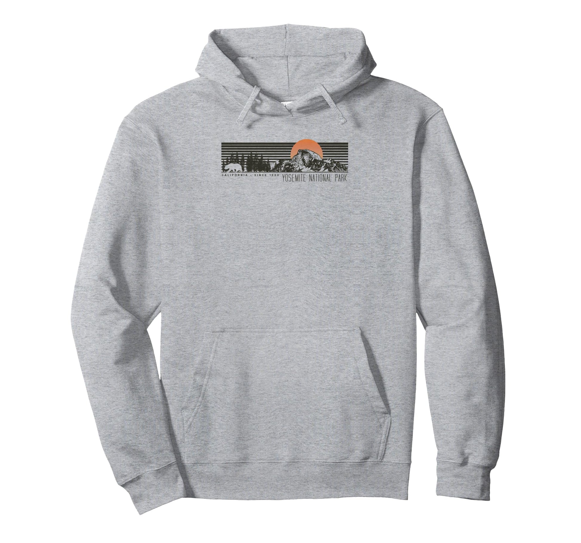 Yosemite National Park Half Dome Hoodie - Casual Everyday Wear for Adults - T-Shirt, Sweatshirt, Hoodie
