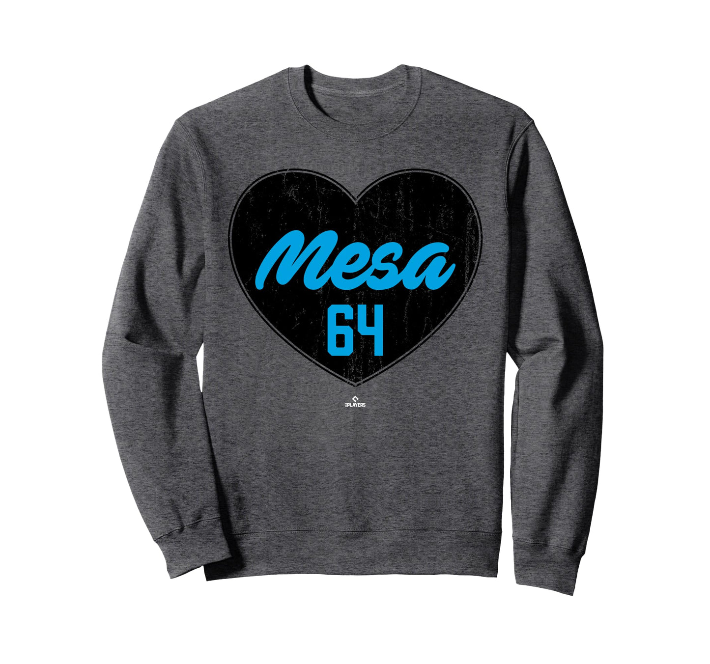 Distressed Heart Victor Mesa Sweatshirt - Fun Novelty Design Men Women - T-Shirt, Sweatshirt, Hoodie