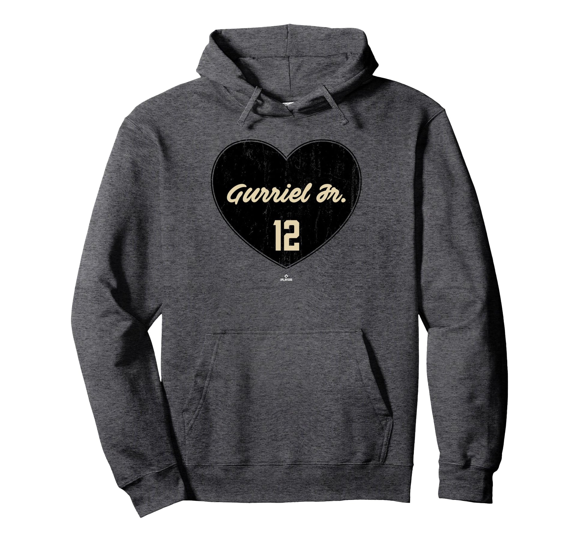 Distressed Heart Lourdes Gurriel Jr Hoodie - Custom Art Print Men Women - T-Shirt, Sweatshirt, Hoodie