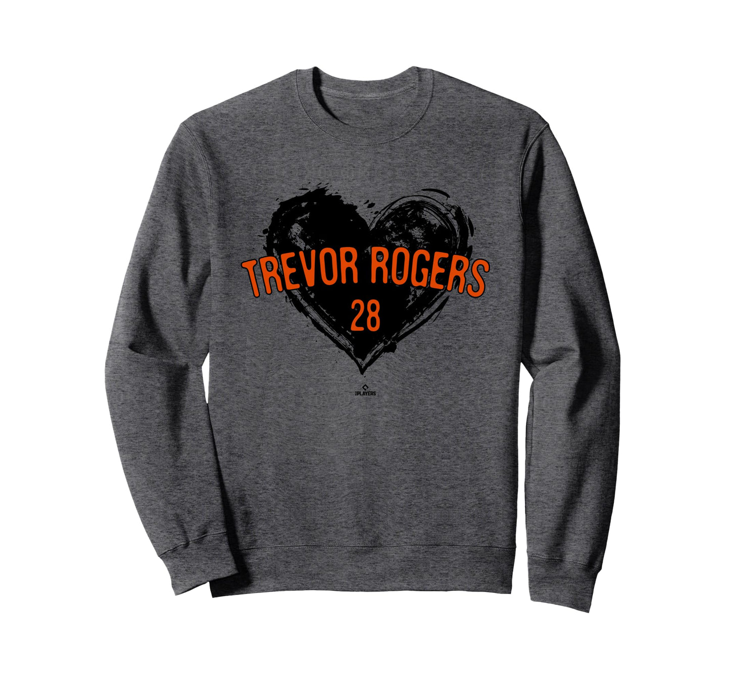 Distressed Heart Trevor Rogers Sweatshirt - Trendy Graphic for Adults - T-Shirt, Sweatshirt, Hoodie