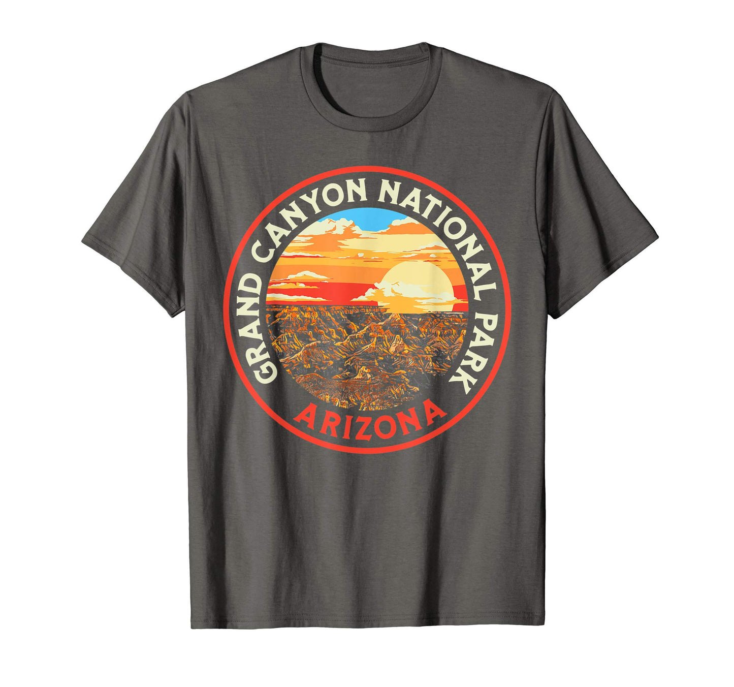 Grand Canyon National Park 80S T-Shirt - Novelty Apparel Unisex - T-Shirt, Sweatshirt, Hoodie