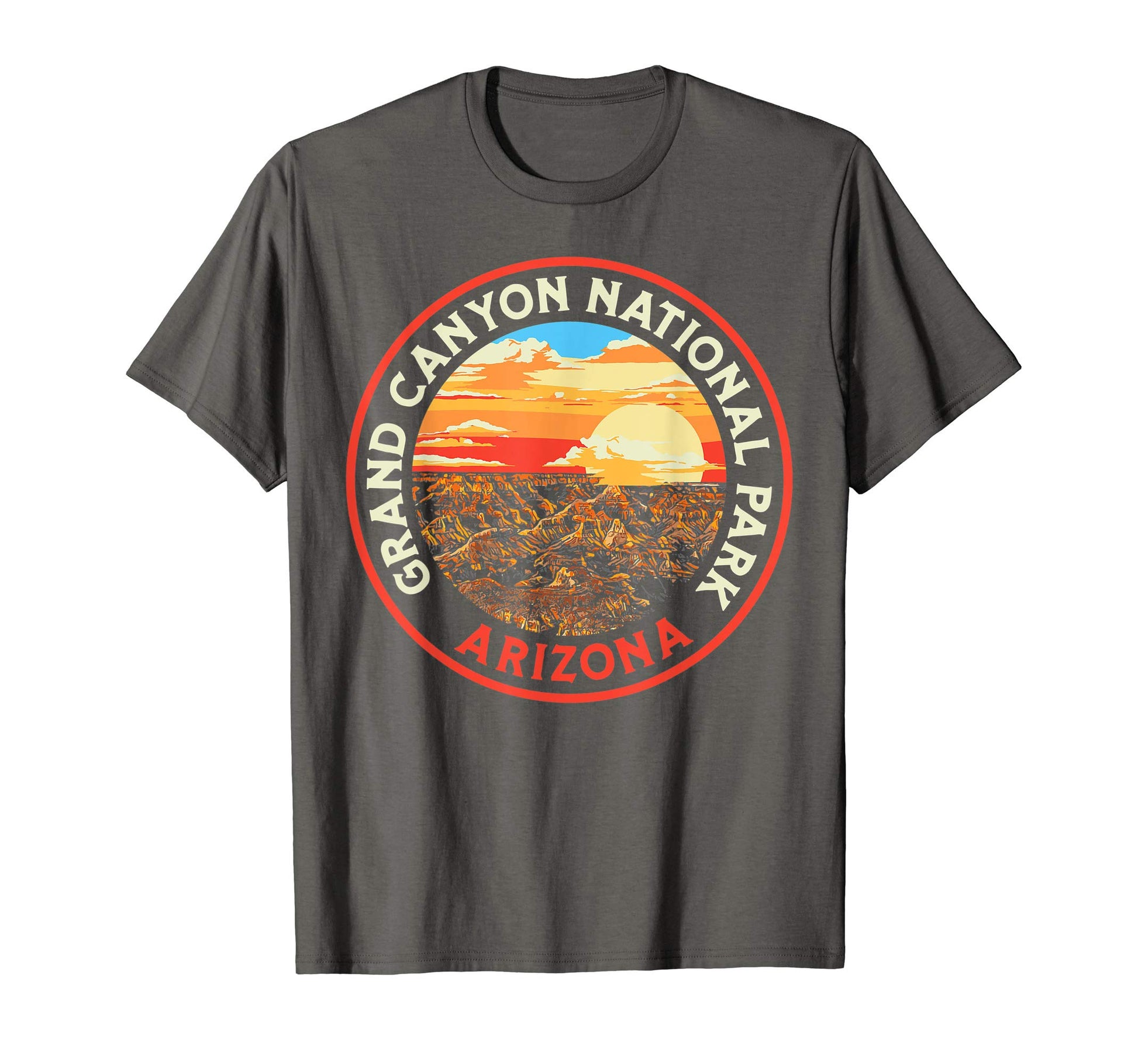Grand Canyon National Park 80S T-Shirt - Novelty Apparel Unisex - T-Shirt, Sweatshirt, Hoodie