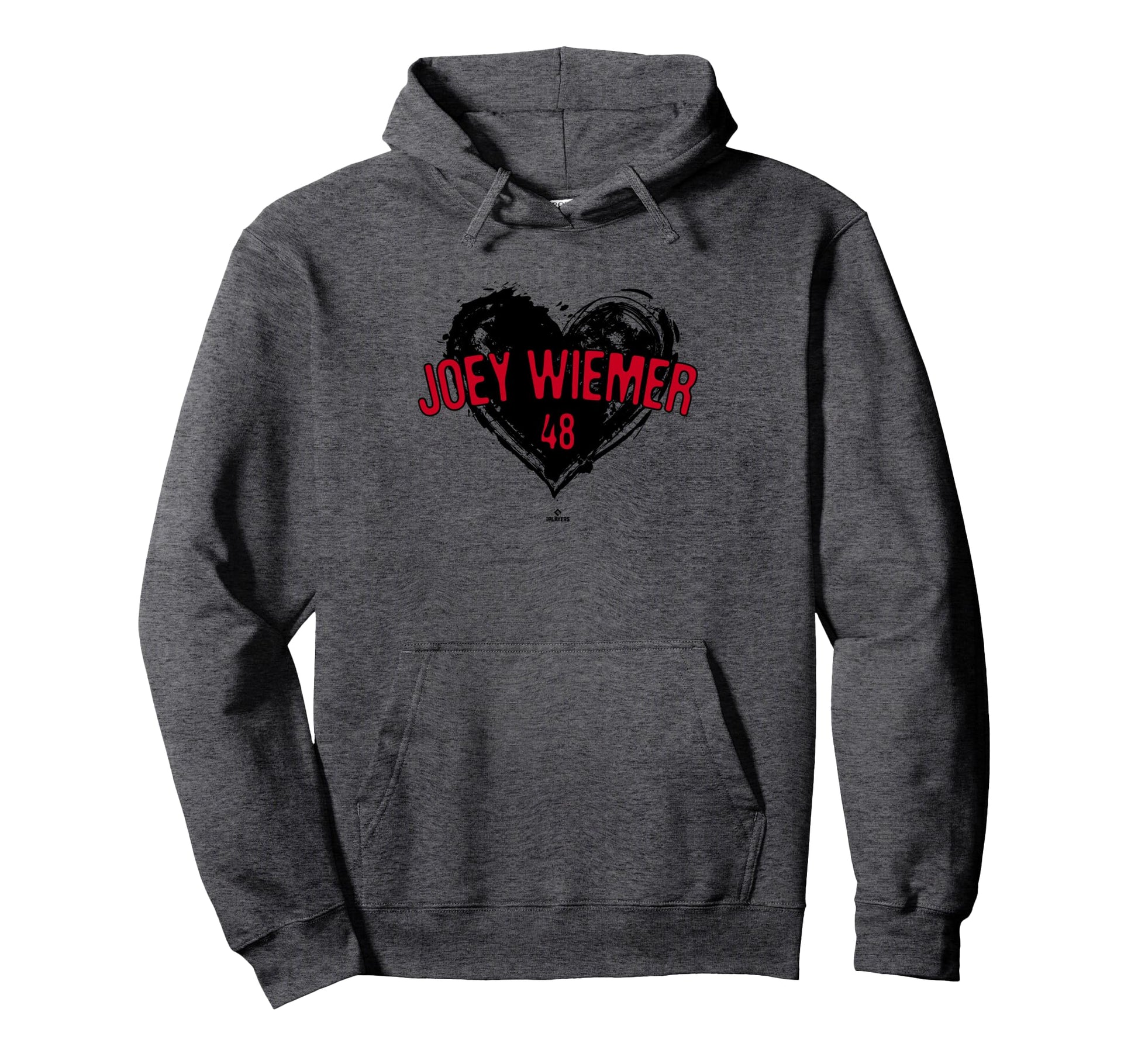 Distressed Heart Joey Wiemer Cincinnati Hoodie - Trendy Graphic Unisex - T-Shirt, Sweatshirt, Hoodie