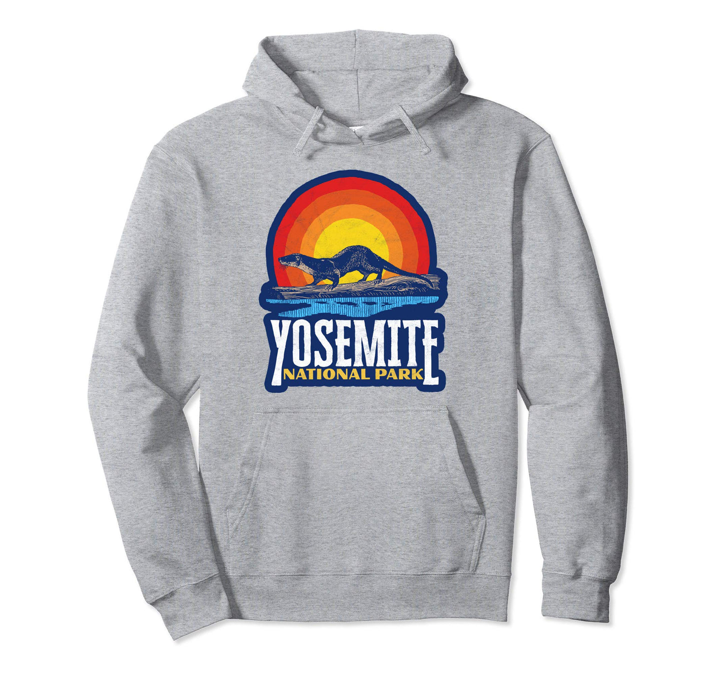 River Otter Yosemite National Park Hoodie - Casual Everyday Wear Unisex - T-Shirt, Sweatshirt, Hoodie