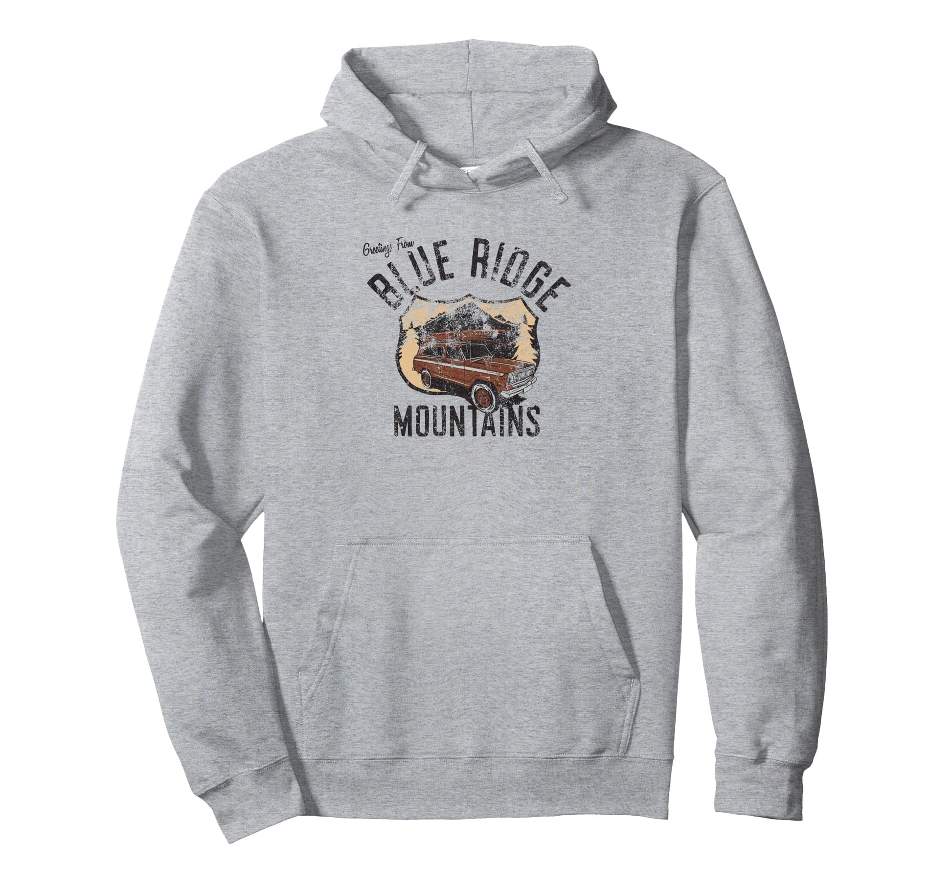 Blue Ridge Mountains National Park Hoodie - Custom Art Print Men Women - T-Shirt, Sweatshirt, Hoodie