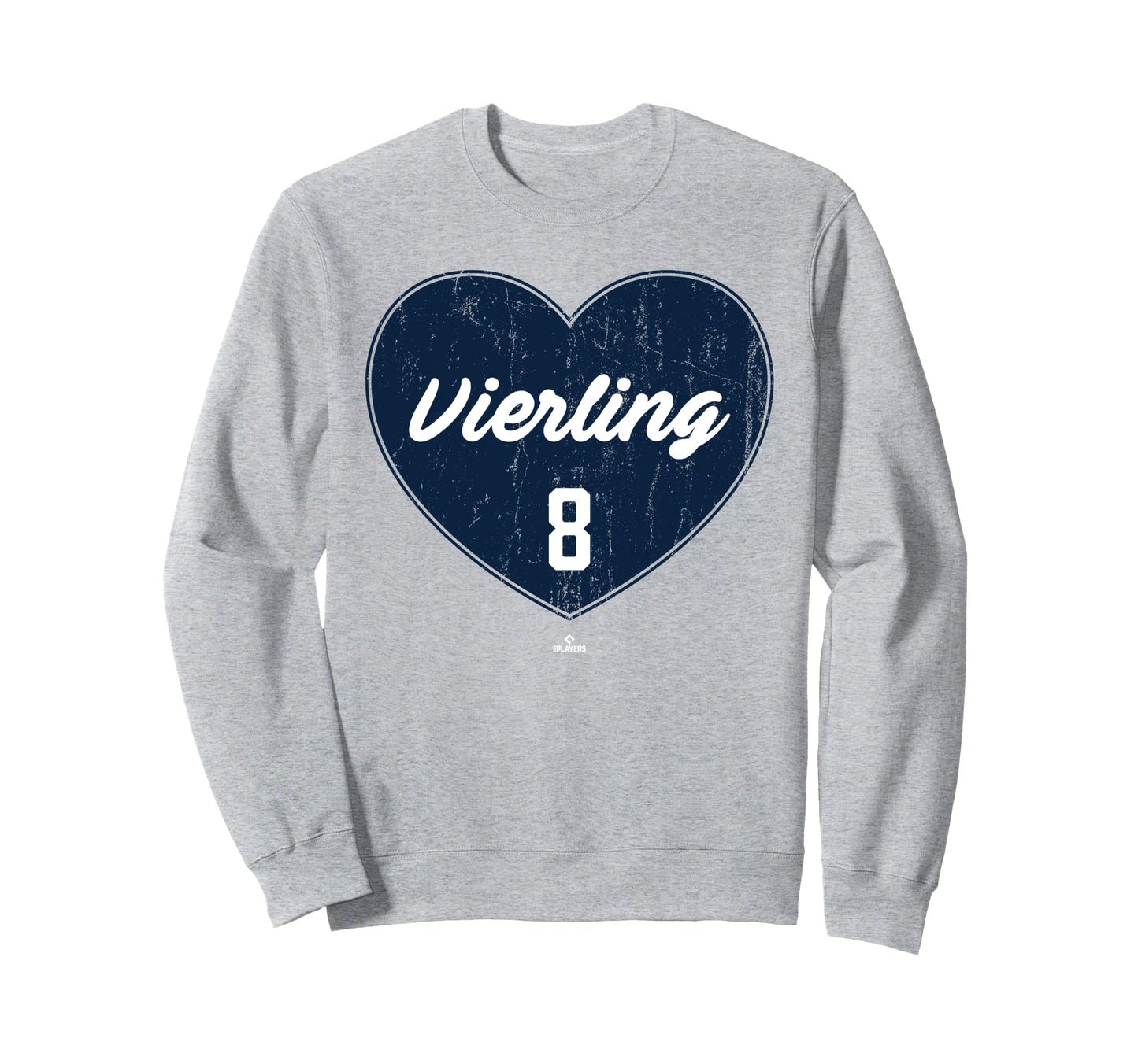 Distressed Heart Matt Vierling Sweatshirt - Fun Novelty Design for Adults - T-Shirt, Sweatshirt, Hoodie
