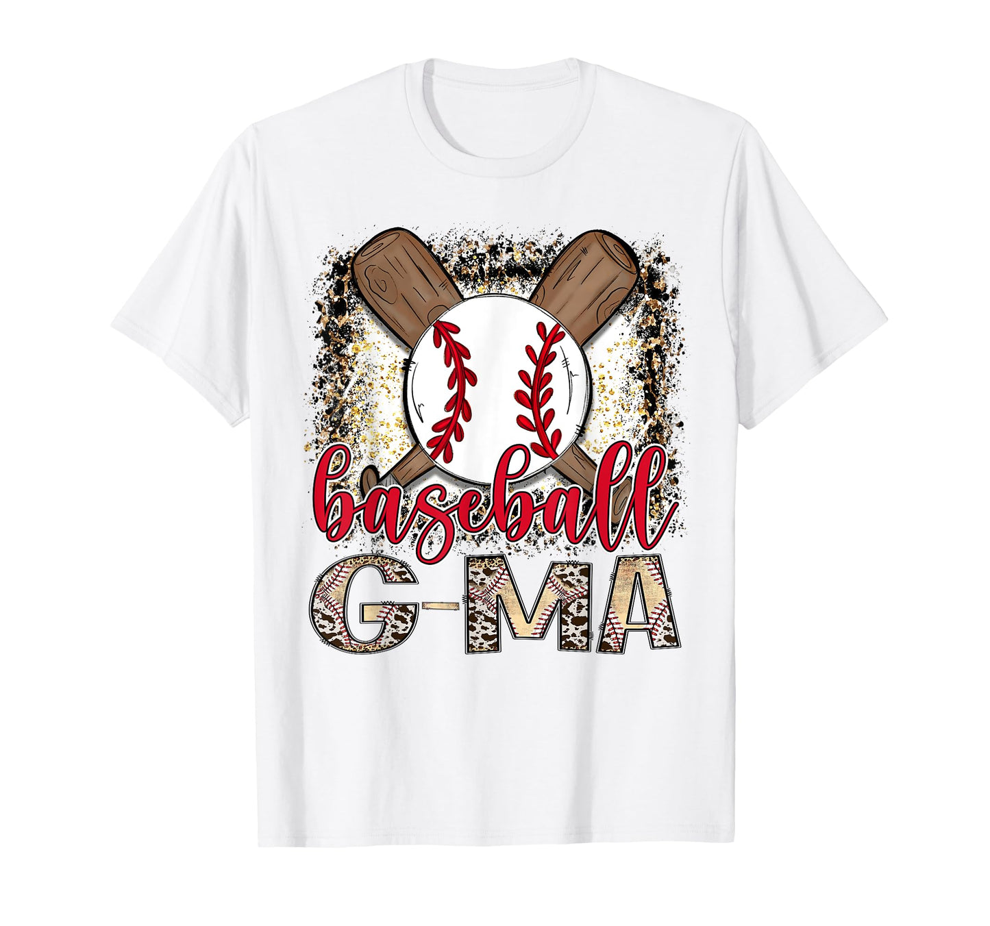 Baseball G Ma Leopard Proud Ball G T-Shirt - Aesthetic Graphic for Adults - T-Shirt, Sweatshirt, Hoodie
