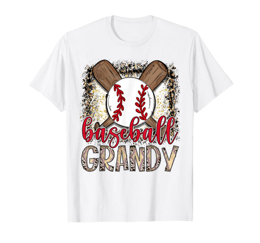 Baseball Grandy Leopard Proud Ball T-Shirt - Minimalist Print for Adults - T-Shirt, Sweatshirt, Hoodie