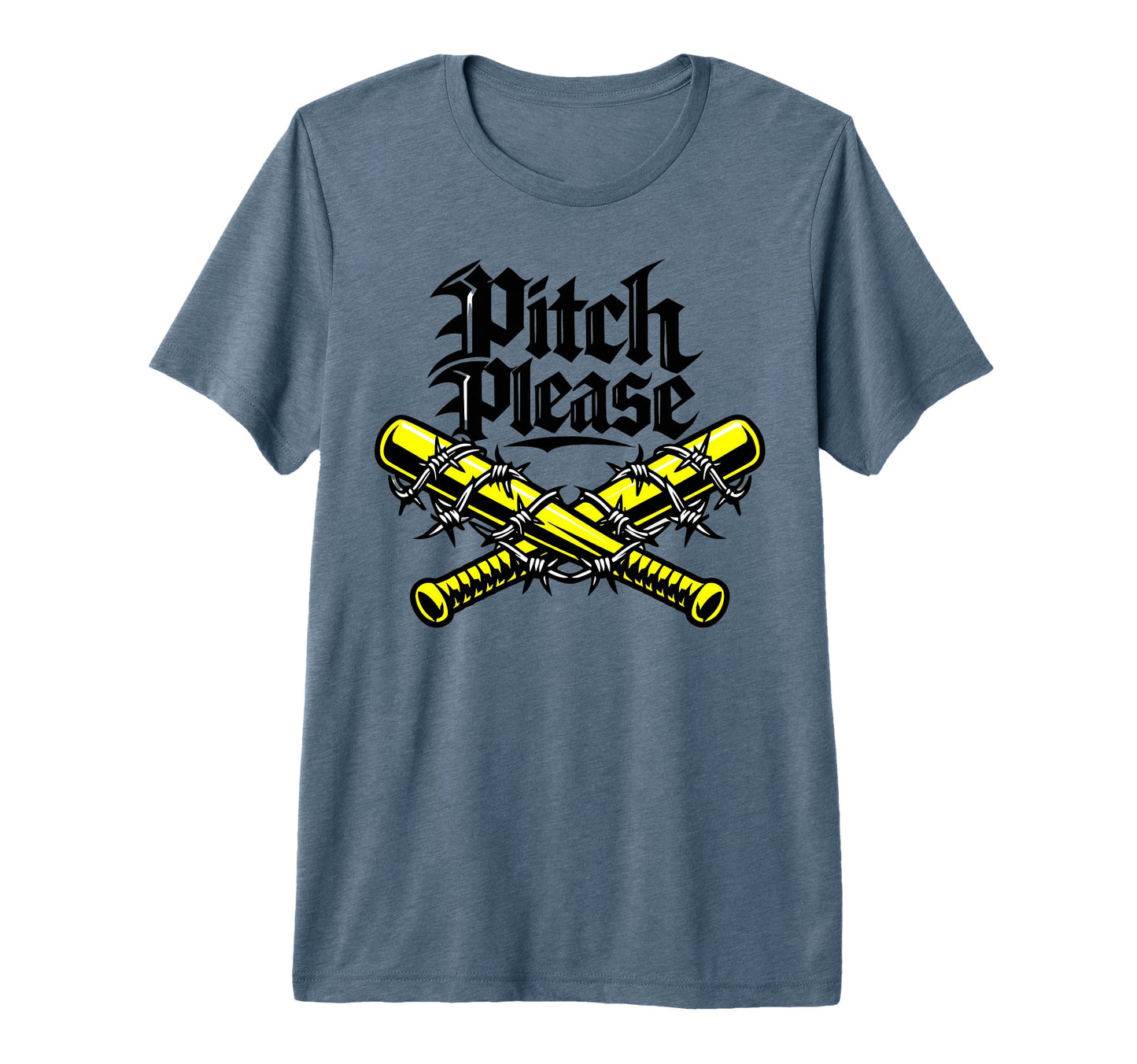 Pitch Please Funny Softball Baseball T-Shirt - Aesthetic Graphic Men Women - T-Shirt, Sweatshirt, Hoodie