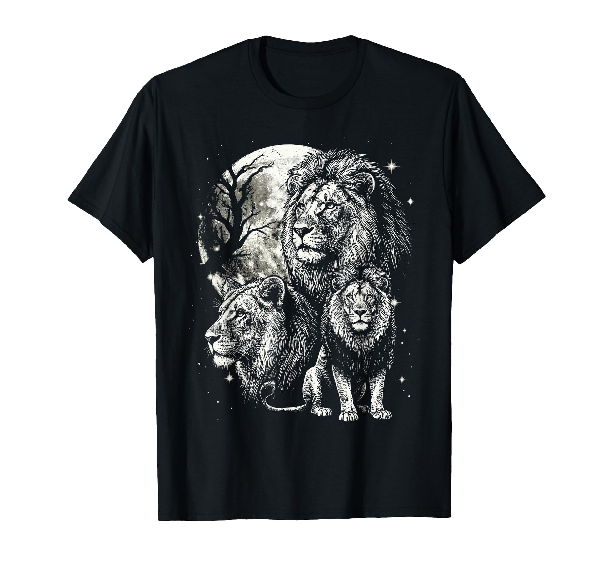 Lion 90S Aesthetic Y2K Lion T-Shirt - Novelty Apparel Unisex - T-Shirt, Sweatshirt, Hoodie