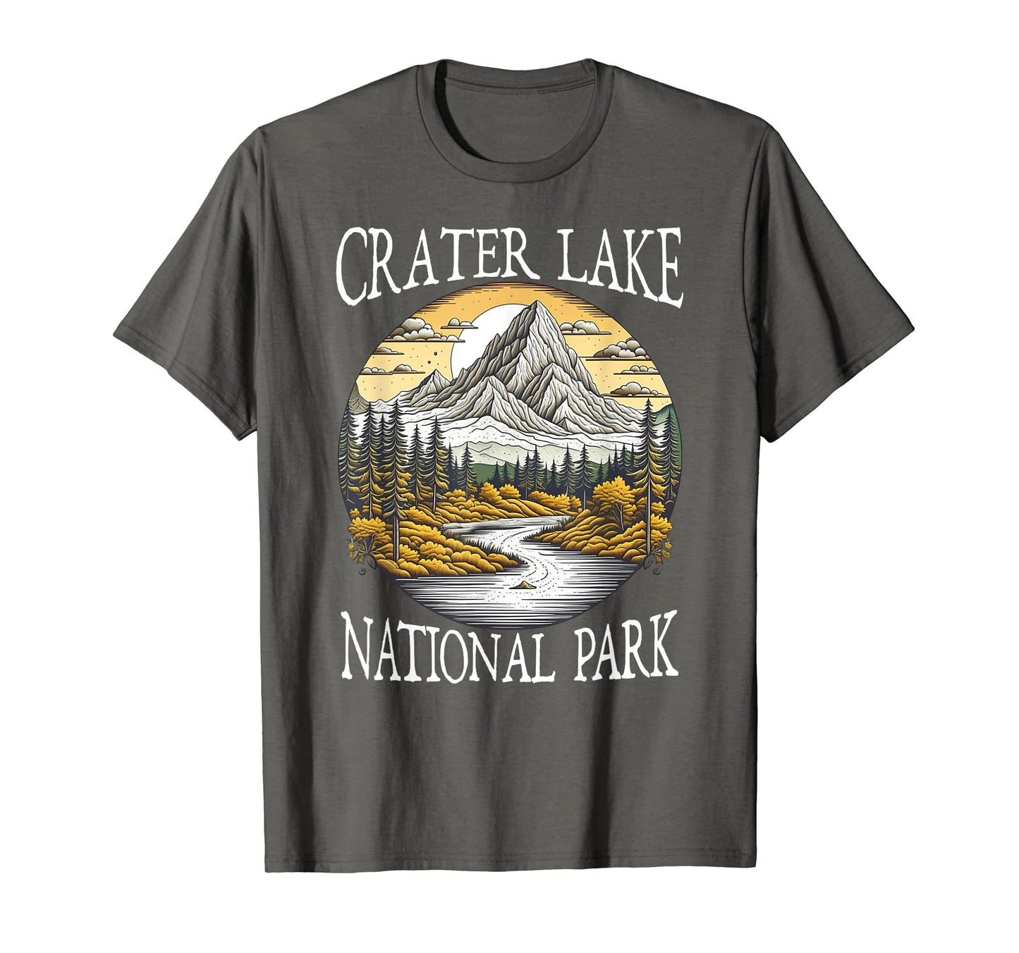 Crater Lake National Park Oregon T-Shirt - Casual Everyday Wear Men Women - T-Shirt, Sweatshirt, Hoodie
