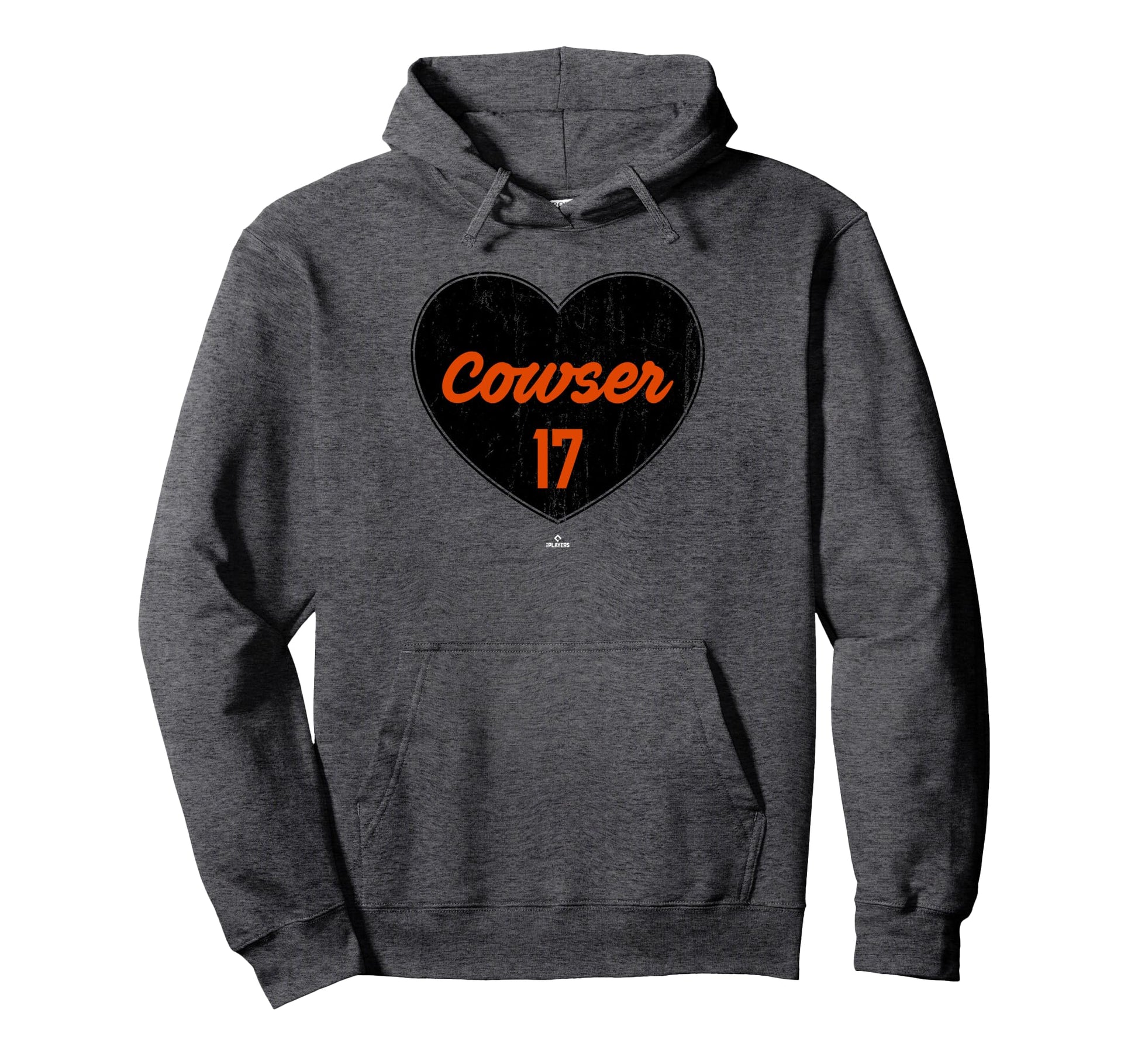 Distressed Heart Colton Cowser Baltimore Hoodie - Custom Art Print Unisex - T-Shirt, Sweatshirt, Hoodie