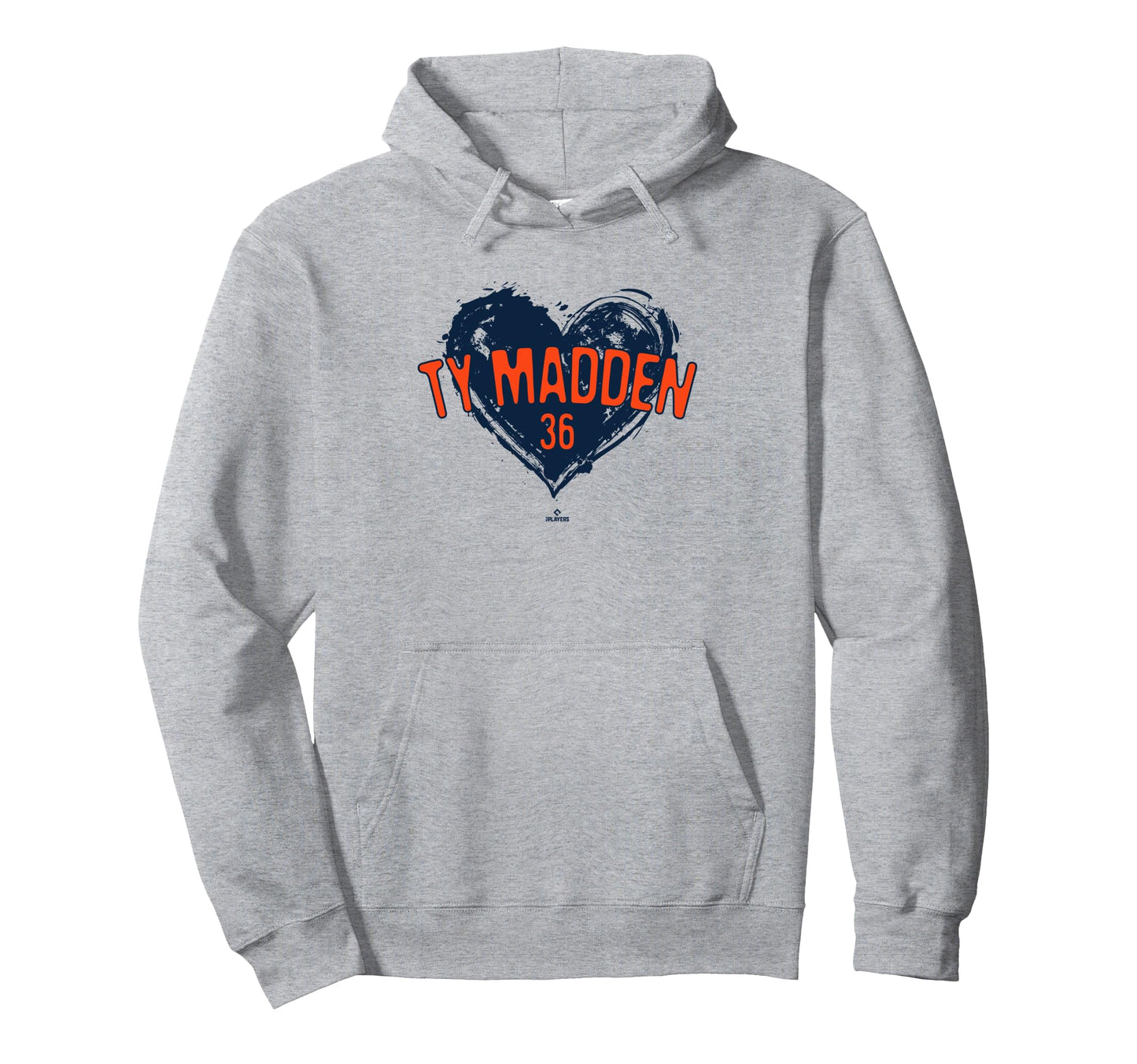 Distressed Heart Ty Madden Detroit Hoodie - Streetwear Style Men Women - T-Shirt, Sweatshirt, Hoodie