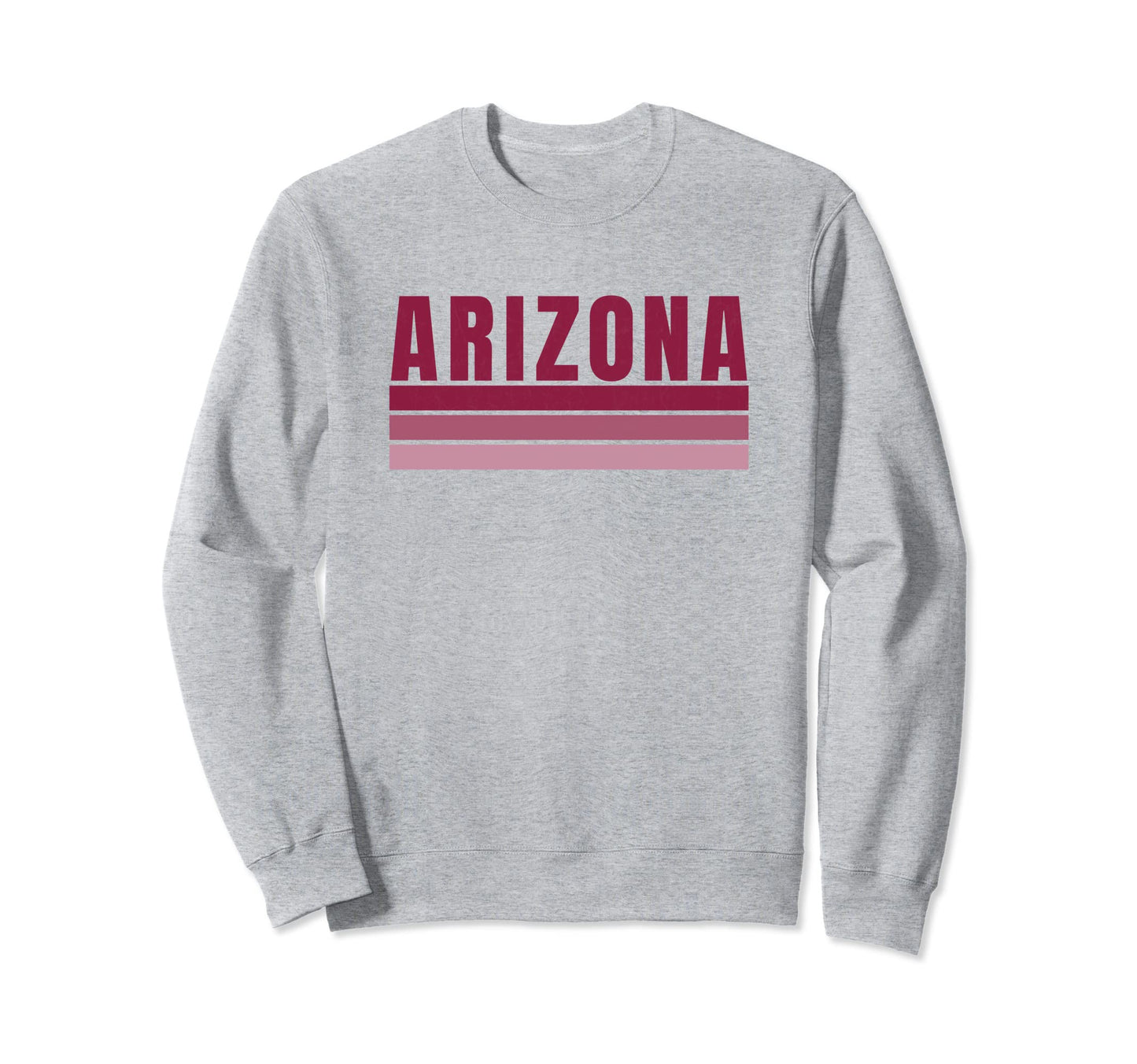 Arizona Red Striped Arizona Arizona Sweatshirt - Unique Graphic for Adults - T-Shirt, Sweatshirt, Hoodie