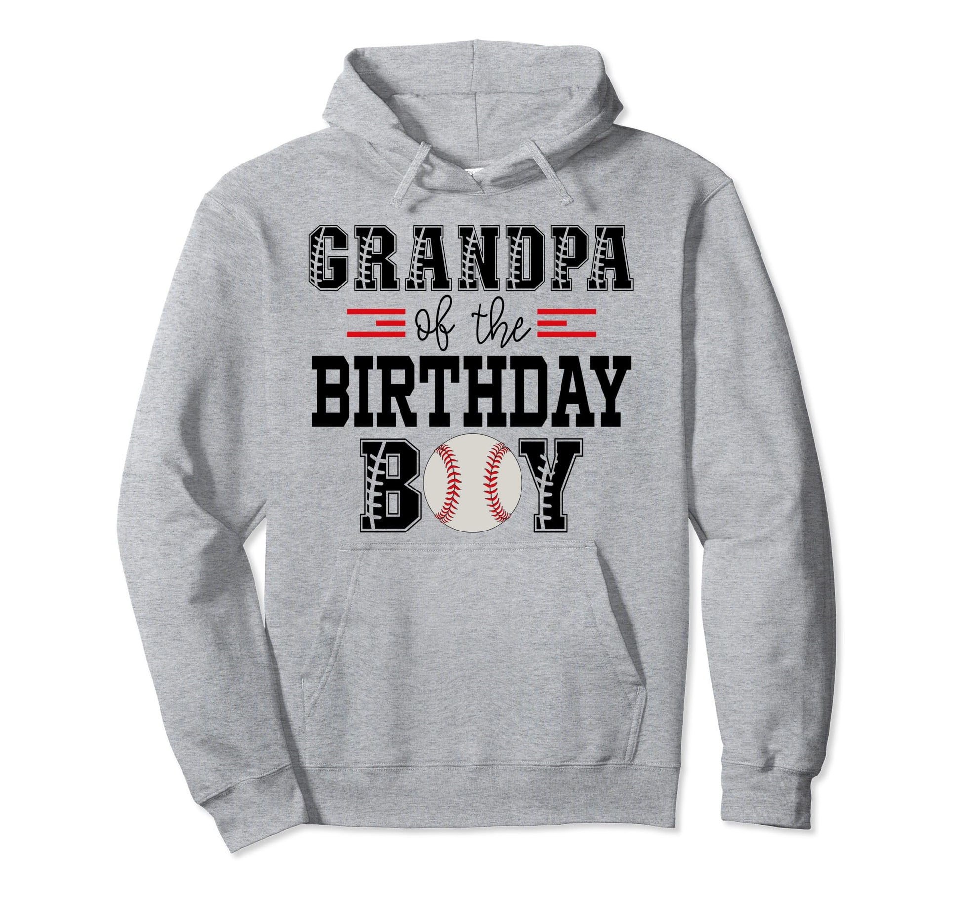 Grandpa Birthday Baseball Lover First Hoodie - Custom Art Print Men Women - T-Shirt, Sweatshirt, Hoodie