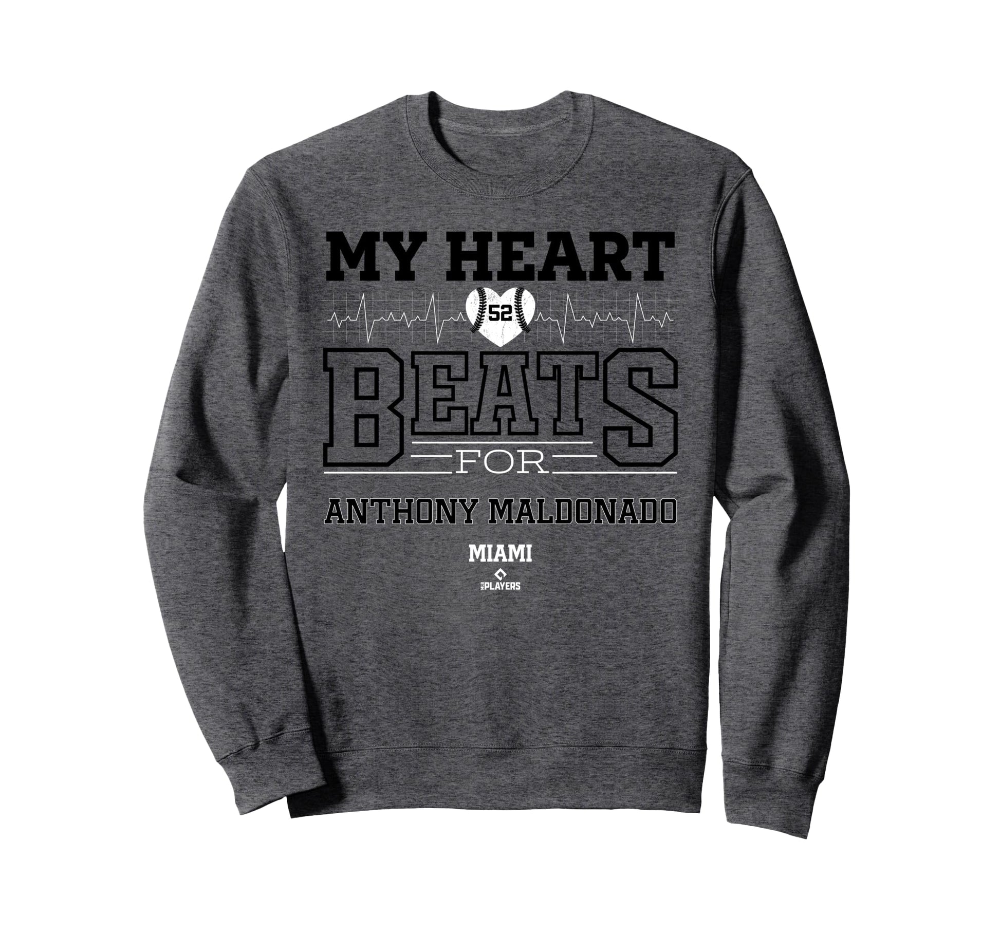 My Heart Beats Anthony Maldonado Sweatshirt - Aesthetic Graphic Unisex - T-Shirt, Sweatshirt, Hoodie