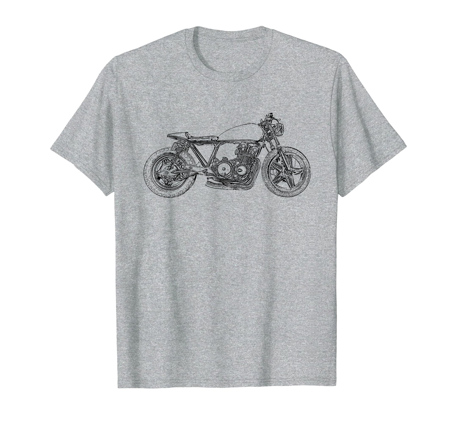 Cafe Racer Motorcycle Gear Head T-Shirt - Trendy Graphic Unisex - T-Shirt, Sweatshirt, Hoodie