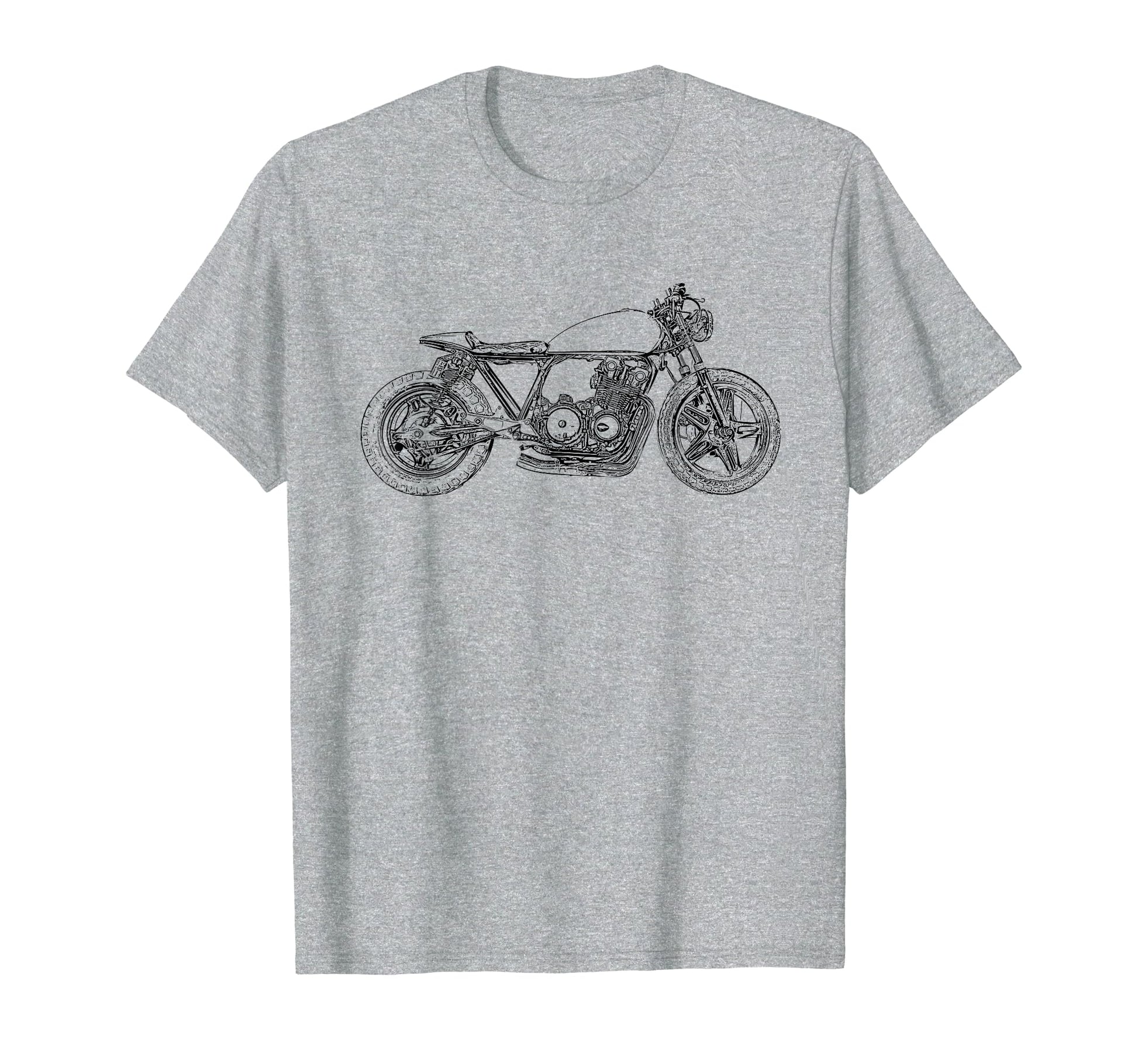 Cafe Racer Motorcycle Gear Head T-Shirt - Trendy Graphic Unisex - T-Shirt, Sweatshirt, Hoodie