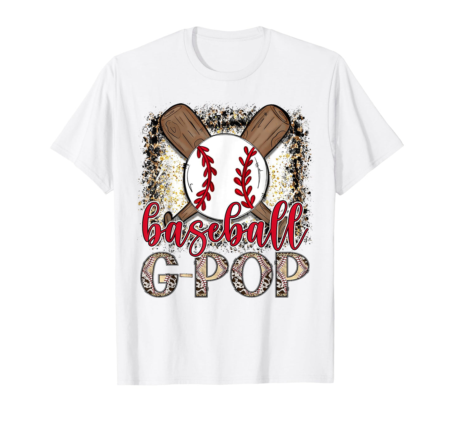 Baseball G Pop Leopard Proud Ball G Pop T-Shirt - Graphic Print for Adults - T-Shirt, Sweatshirt, Hoodie