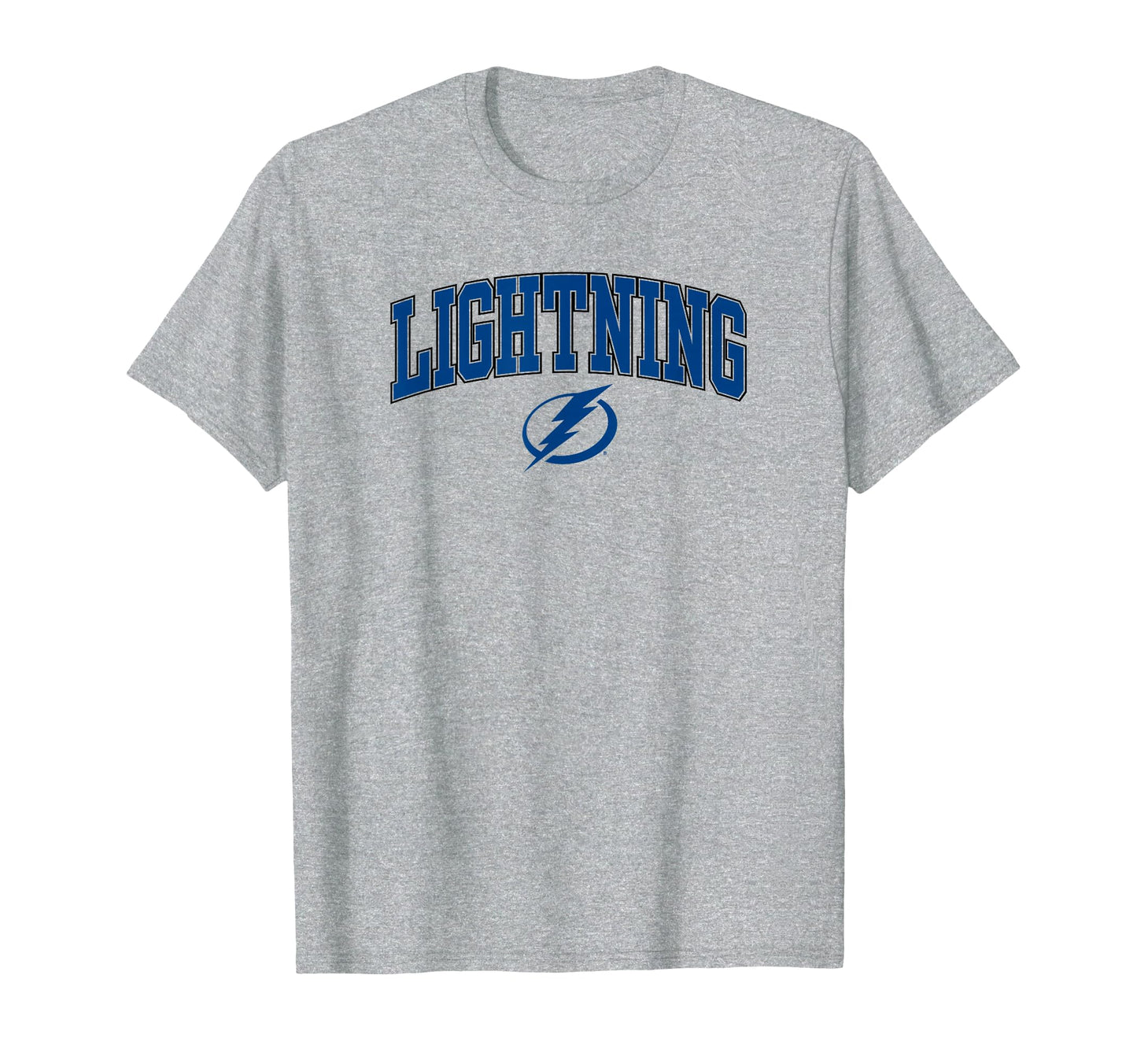 Tampa Bay Lightning Arch Over Gray T-Shirt - Unique Graphic Men Women - T-Shirt, Sweatshirt, Hoodie