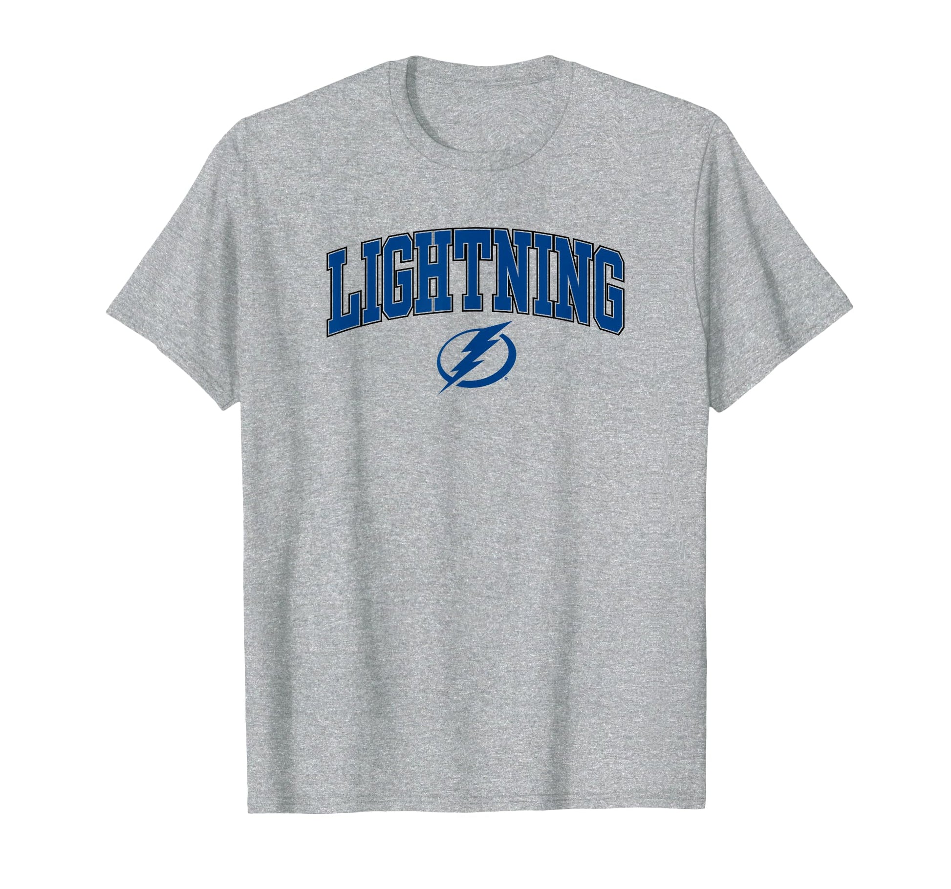 Tampa Bay Lightning Arch Over Gray T-Shirt - Unique Graphic Men Women - T-Shirt, Sweatshirt, Hoodie
