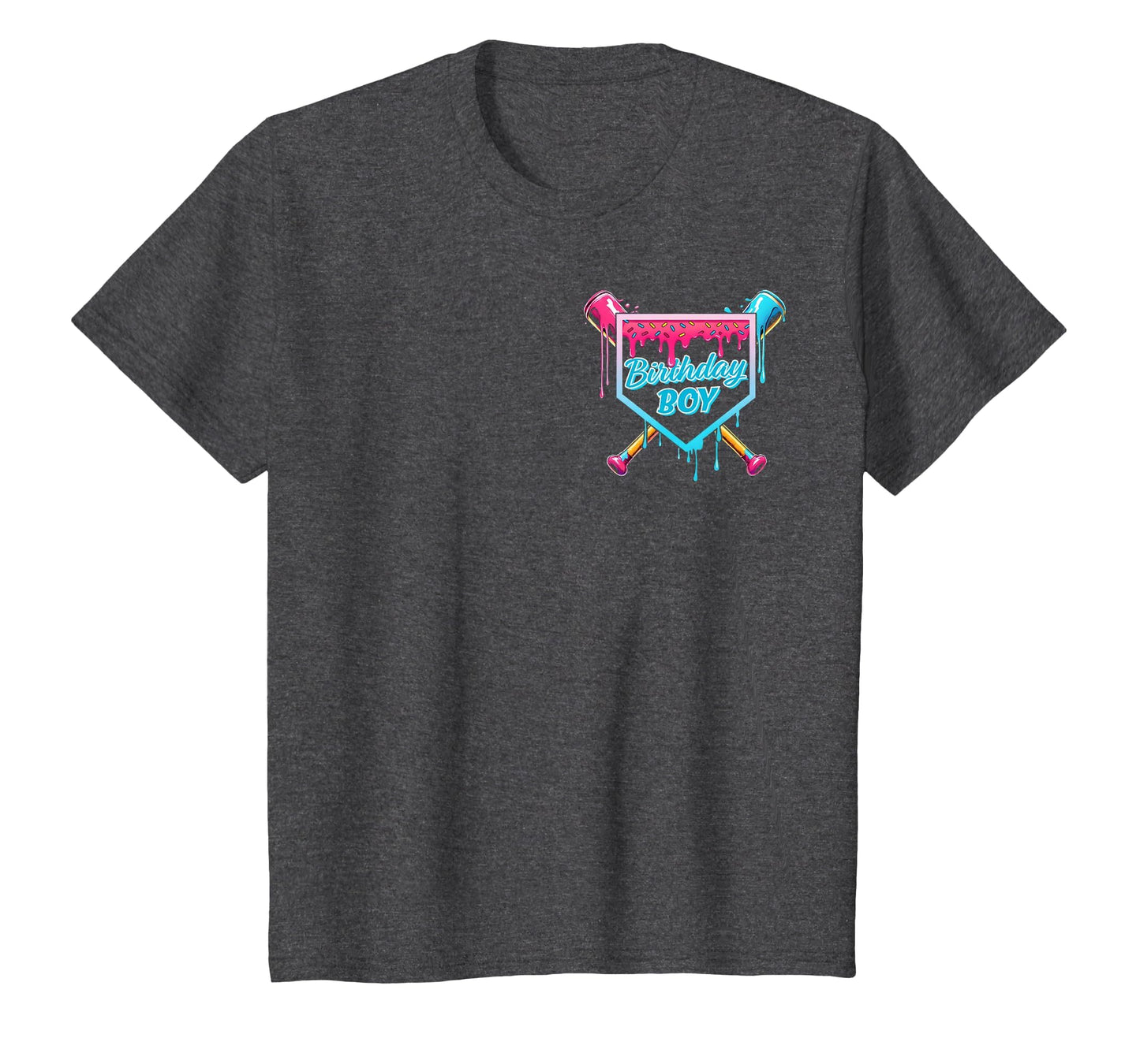 Baseball 12 Year Old Ice Cream Drip 12Th T-Shirt - Graphic Print Men Women - T-Shirt, Sweatshirt, Hoodie