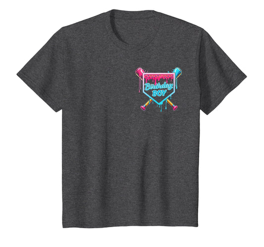 Baseball 12 Year Old Ice Cream Drip 12Th T-Shirt - Graphic Print Men Women - T-Shirt, Sweatshirt, Hoodie