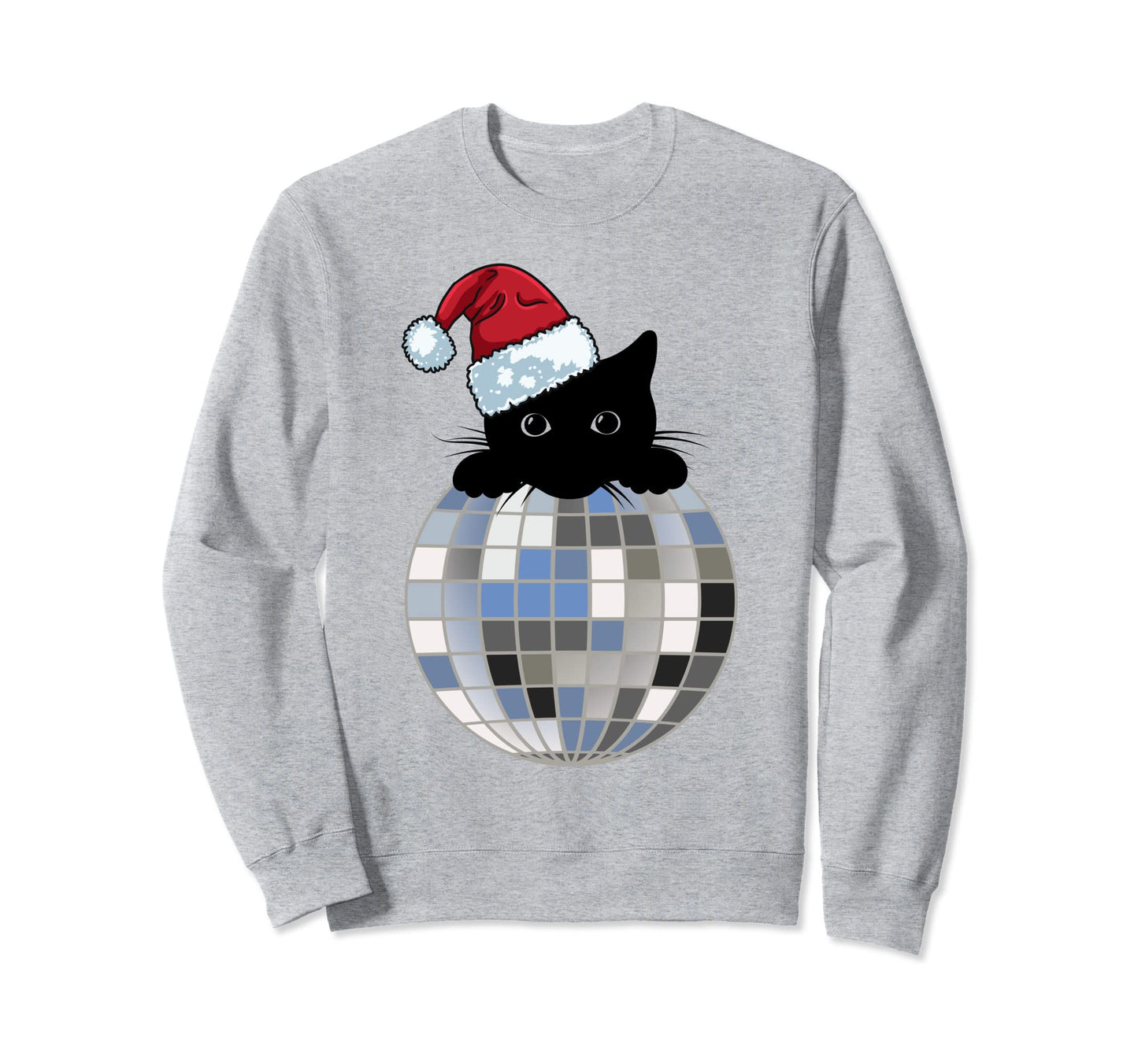 Aesthetic Disco Ball Winter Snow Sweatshirt - Aesthetic Graphic for Adults - T-Shirt, Sweatshirt, Hoodie