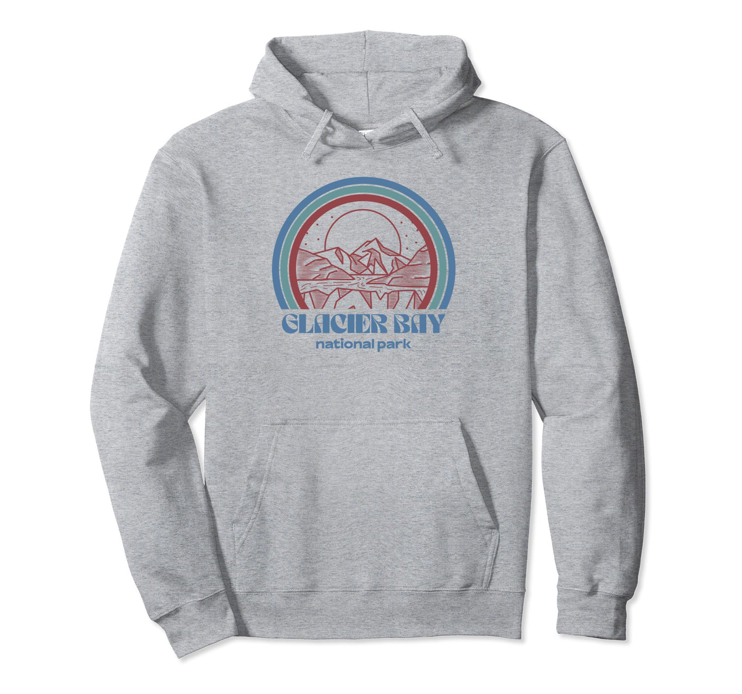 Glacier Bay National Park Outdoor Hoodie - Streetwear Style Men Women - T-Shirt, Sweatshirt, Hoodie