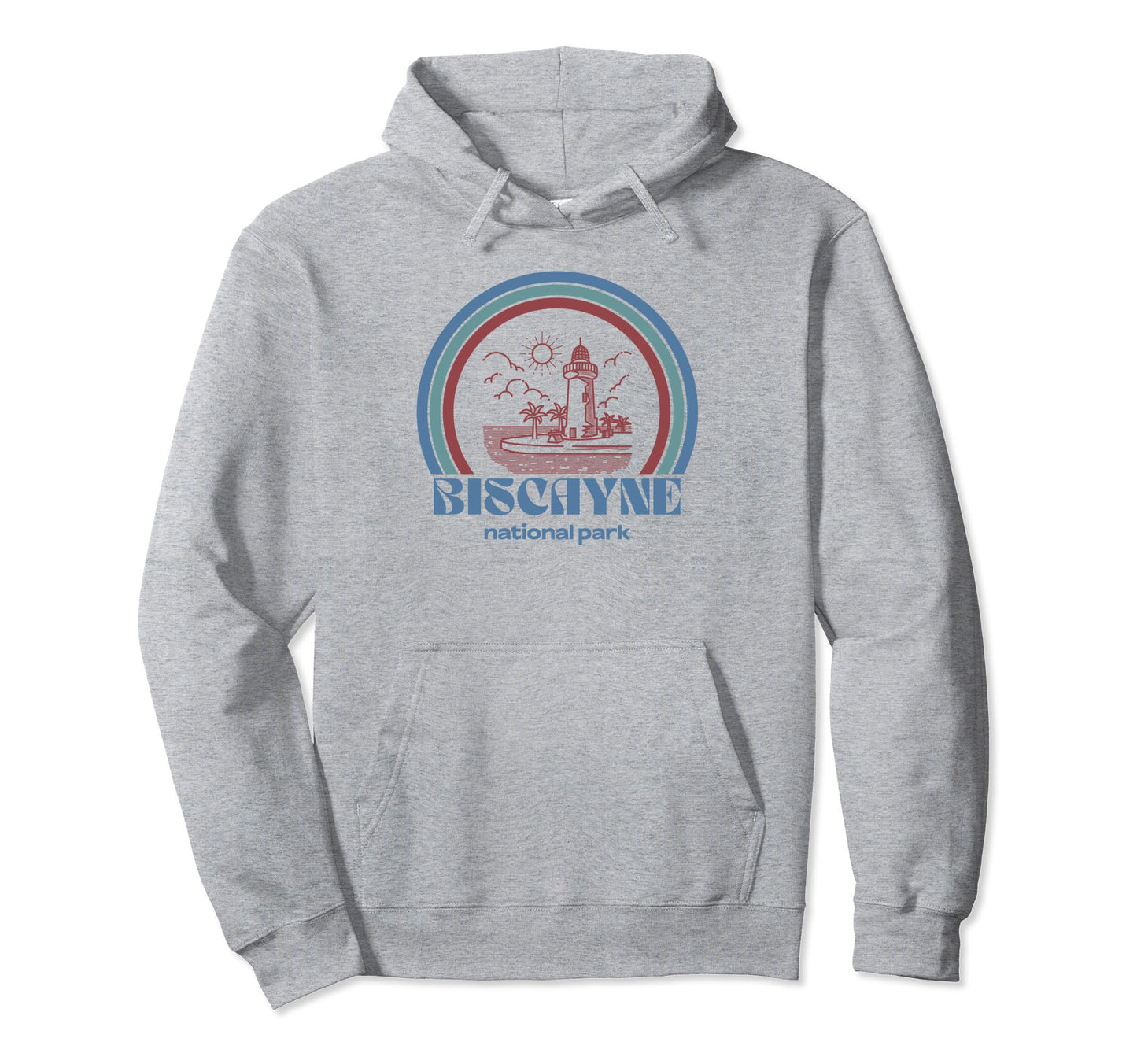 Biscayne National Park Outdoor Hiking Hoodie - Novelty Apparel for Adults - T-Shirt, Sweatshirt, Hoodie