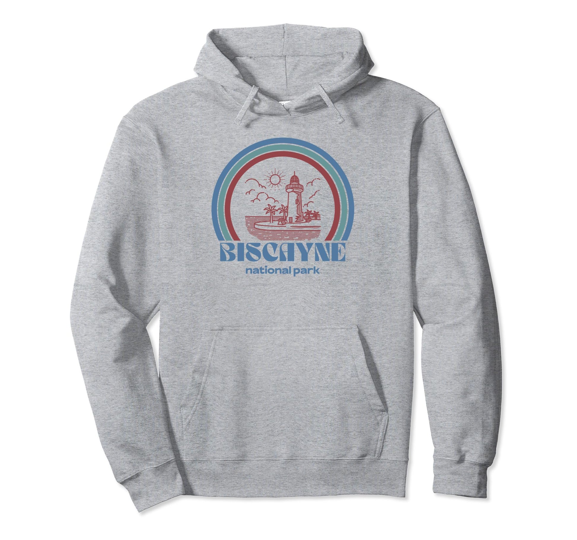 Biscayne National Park Outdoor Hiking Hoodie - Novelty Apparel for Adults - T-Shirt, Sweatshirt, Hoodie