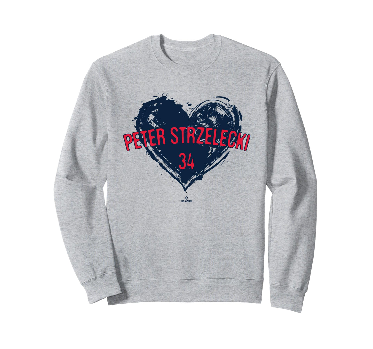 Distressed Heart Peter Strzelecki Sweatshirt - Graphic Print Unisex - T-Shirt, Sweatshirt, Hoodie