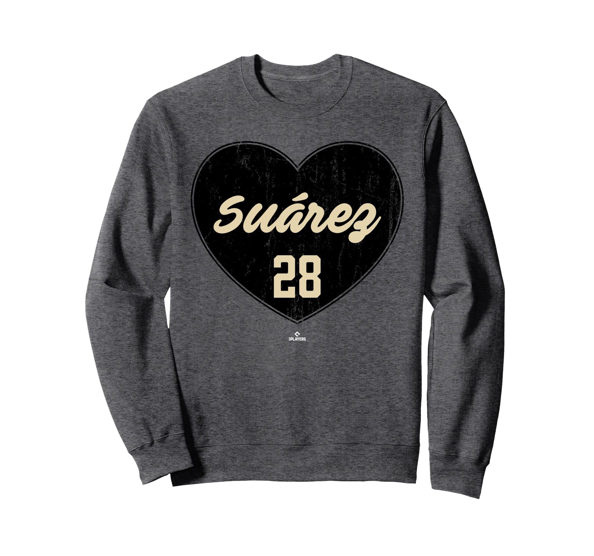 Distressed Heart Eugenio Su Rez Sweatshirt - Unique Graphic Men Women - T-Shirt, Sweatshirt, Hoodie
