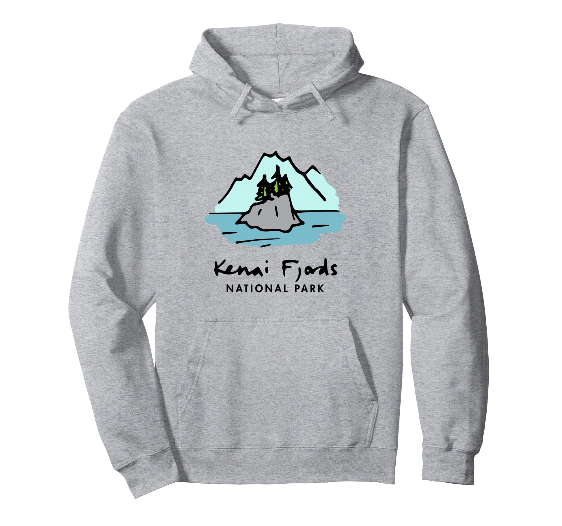 Family Vacation Kenai Fjords National Hoodie - Trendy Graphic Men Women - T-Shirt, Sweatshirt, Hoodie