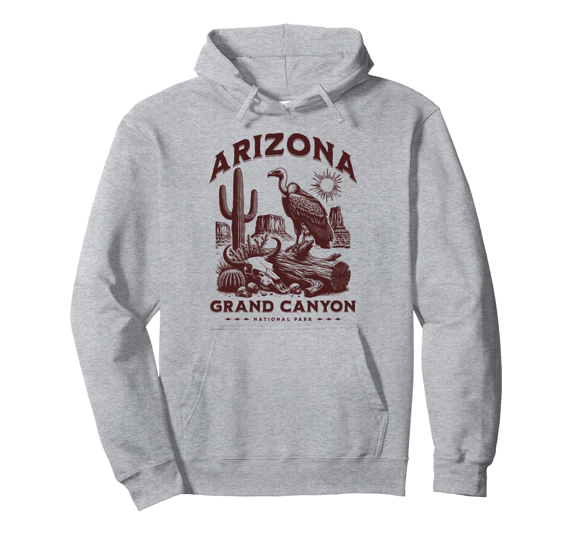 Arizona National Parks Camping Hoodie - Casual Everyday Wear for Adults - T-Shirt, Sweatshirt, Hoodie