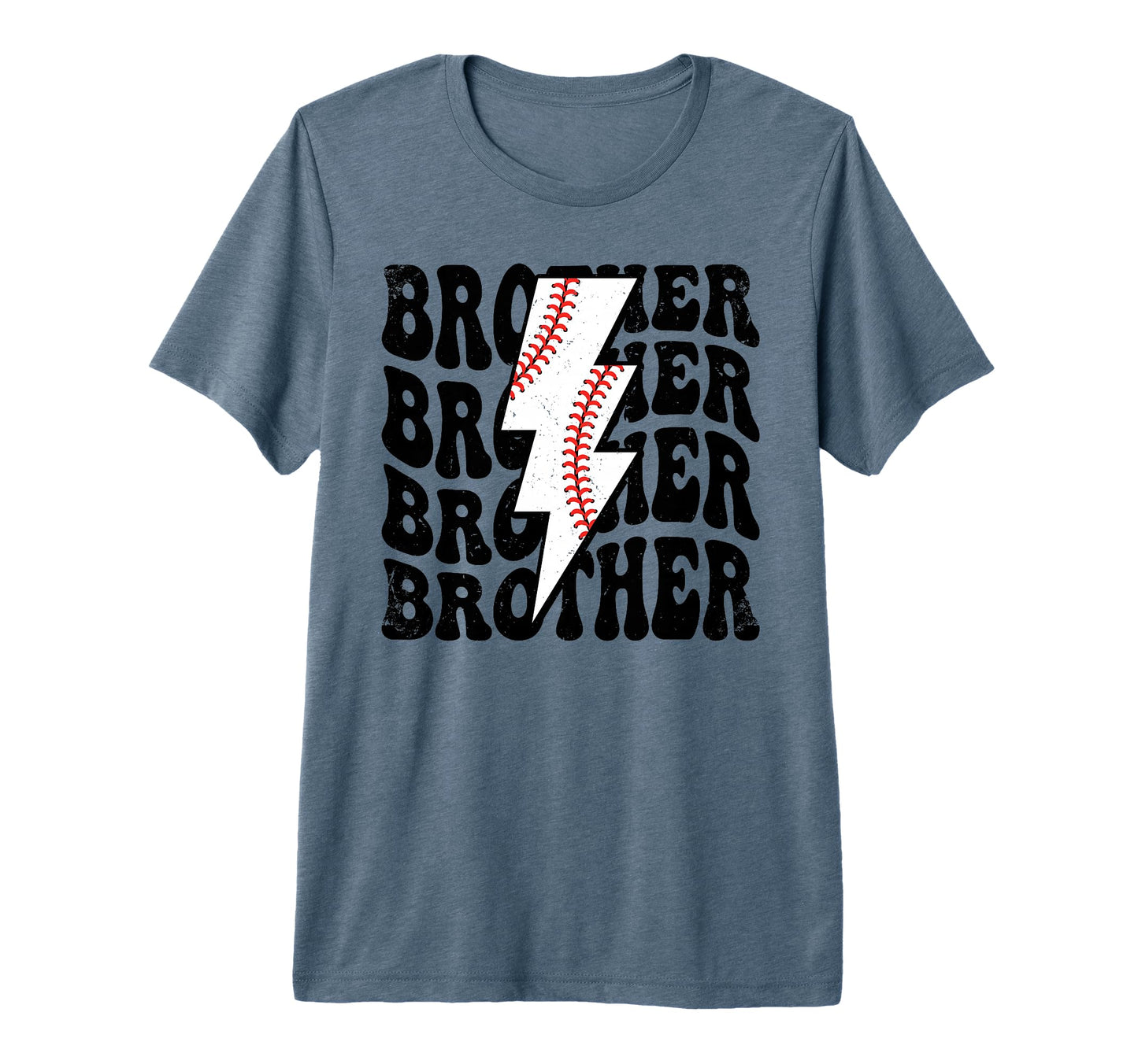 Lightning Groovy Proud Baseball T-Shirt - Fun Novelty Design for Adults - T-Shirt, Sweatshirt, Hoodie