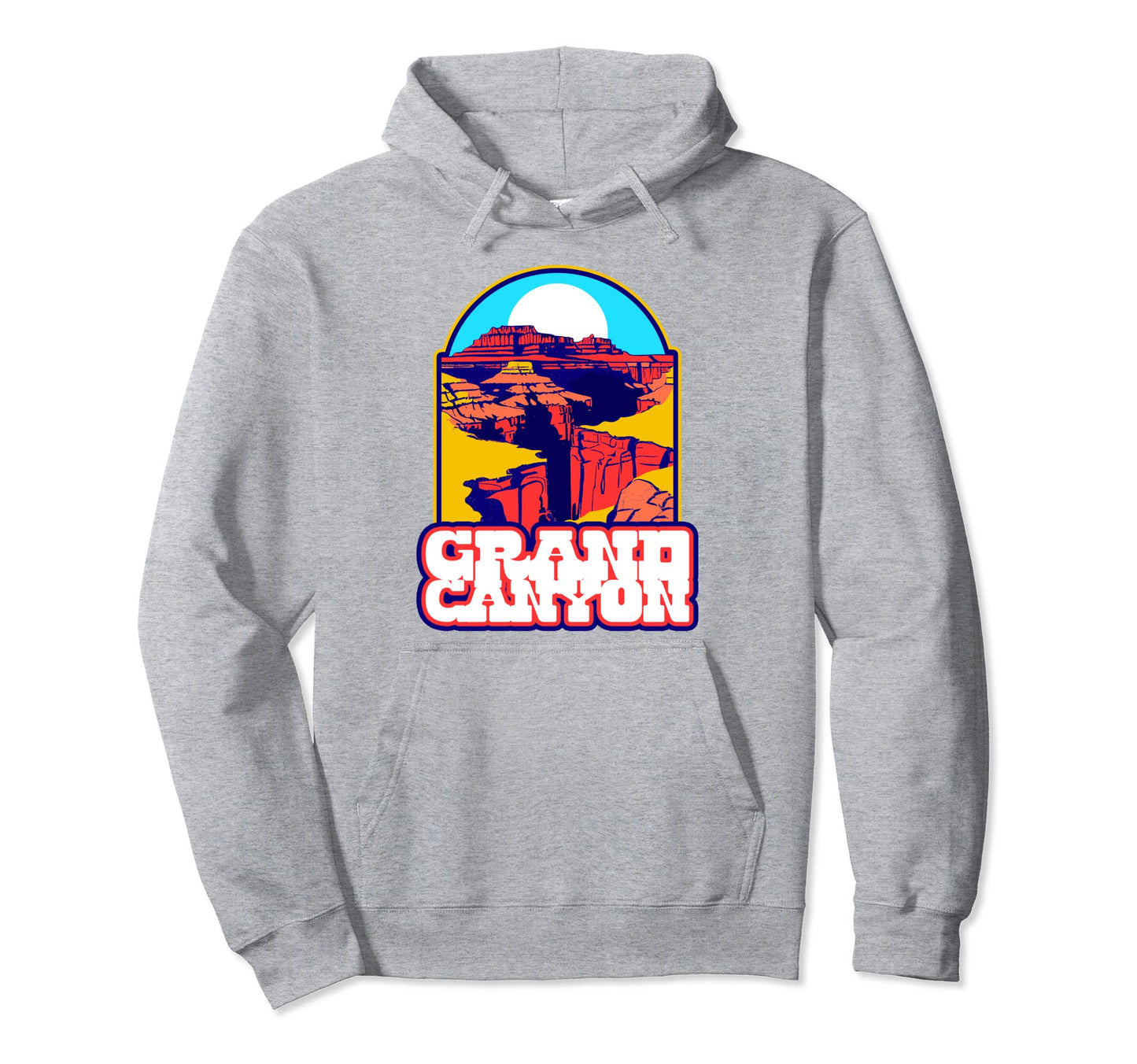 Grand Canyon National Park Eighties Hoodie - Minimalist Print Unisex - T-Shirt, Sweatshirt, Hoodie