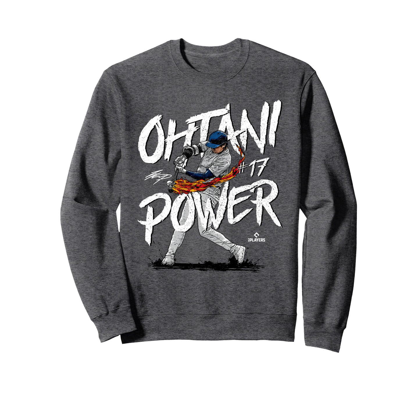 Ohtani Power Shohei Ohtani Los Sweatshirt - Custom Art Print Men Women - T-Shirt, Sweatshirt, Hoodie