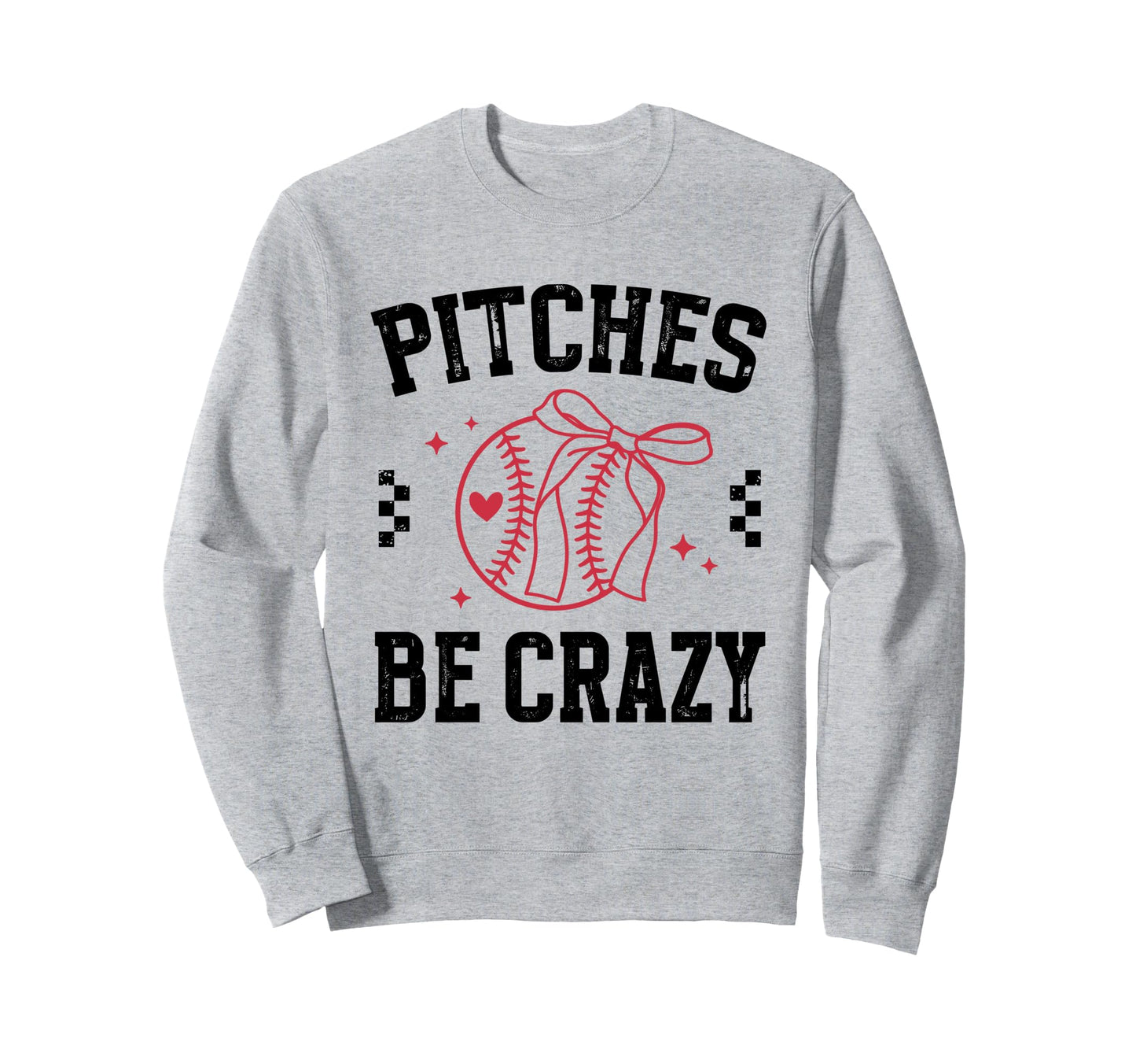 Coquette American Baseball Pitches Be Sweatshirt - Minimalist Print Unisex - T-Shirt, Sweatshirt, Hoodie