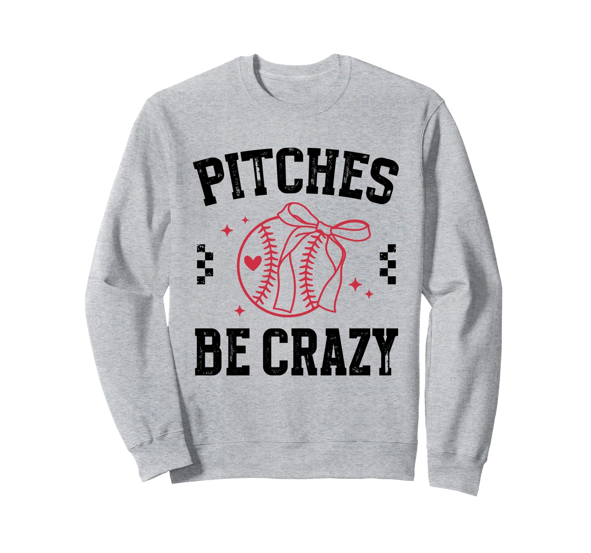 Coquette American Baseball Pitches Be Sweatshirt - Minimalist Print Unisex - T-Shirt, Sweatshirt, Hoodie