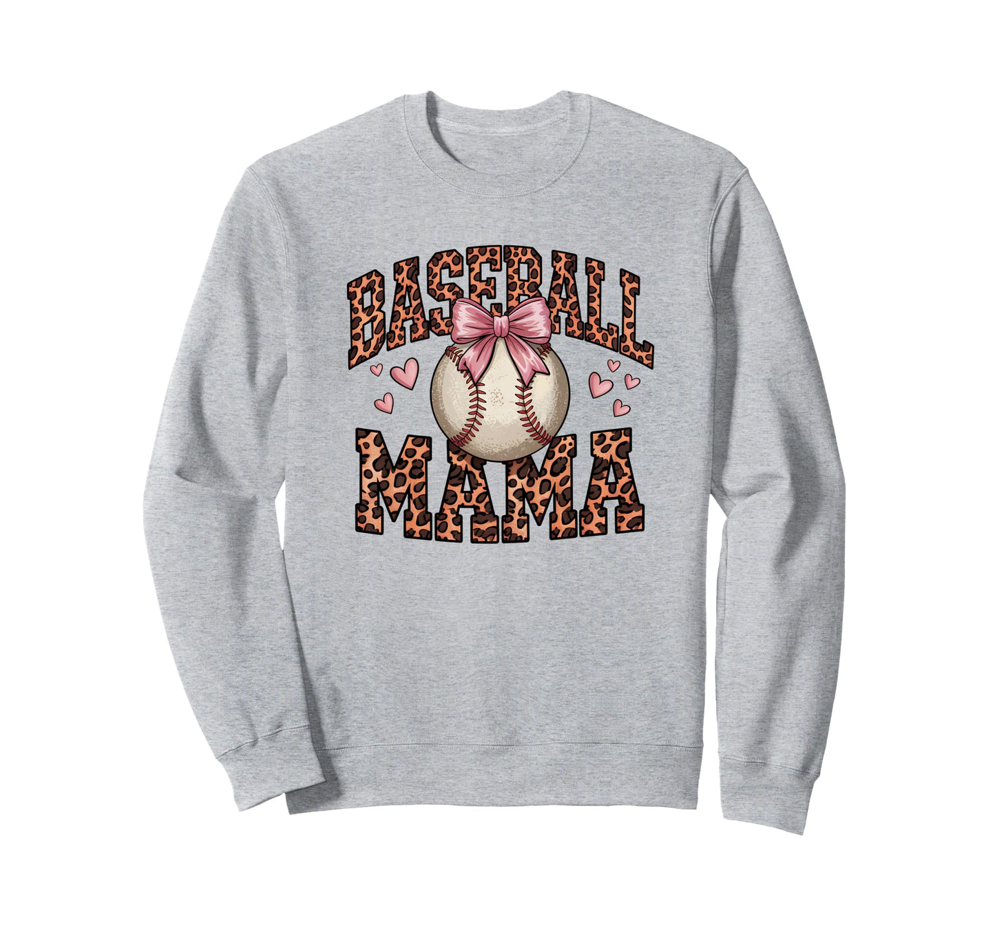 Sports Moms Baseball Lovers Sweatshirt - Fun Novelty Design for Adults - T-Shirt, Sweatshirt, Hoodie