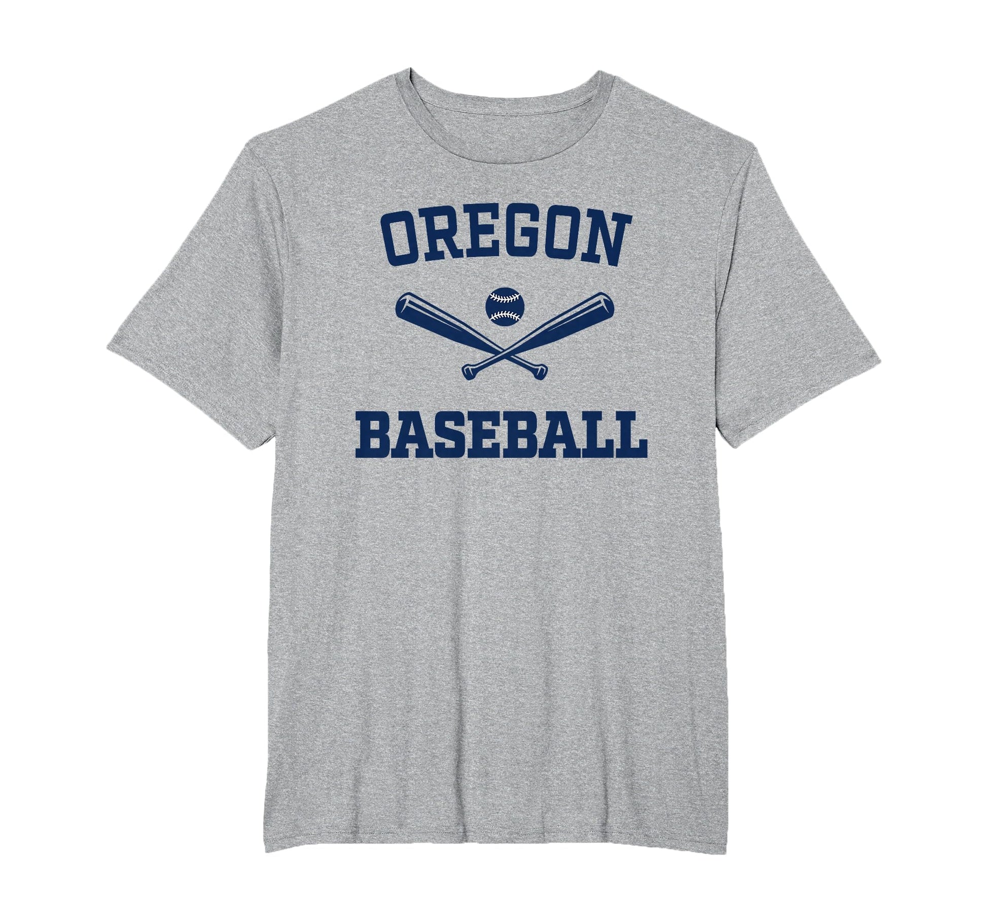 Oregon Baseball Athletic Sports Fan T-Shirt - Fun Novelty Design for Adults - T-Shirt, Sweatshirt, Hoodie