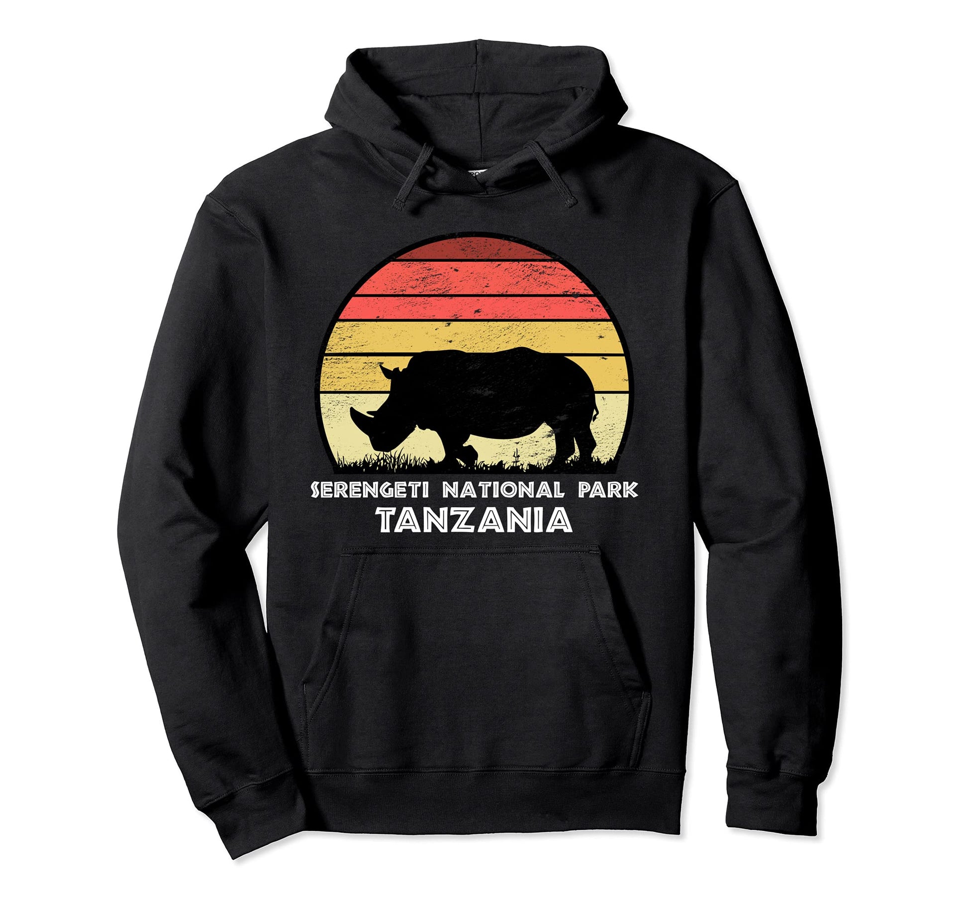 Serengeti National Park Tanzania Hoodie - Custom Art Print Men Women - T-Shirt, Sweatshirt, Hoodie