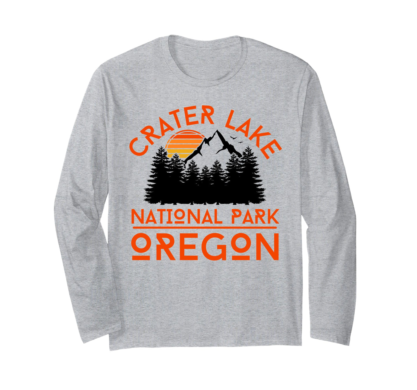 Crater Lake National Park Oregon T-Shirt - Aesthetic Graphic for Adults - T-Shirt, Sweatshirt, Hoodie