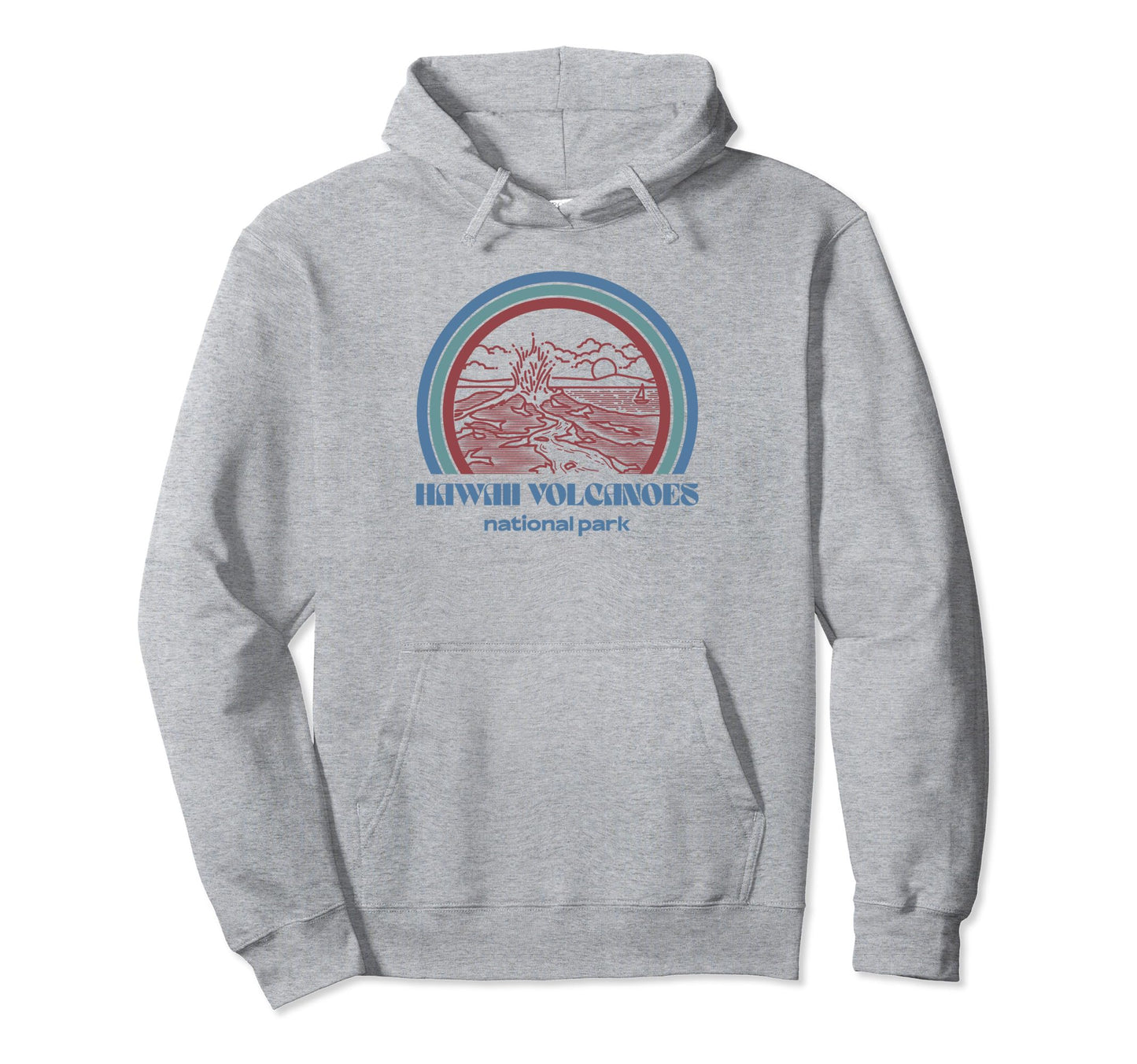 Hawaii Volcanoes National Park Outdoor Hoodie - Novelty Apparel Unisex - T-Shirt, Sweatshirt, Hoodie